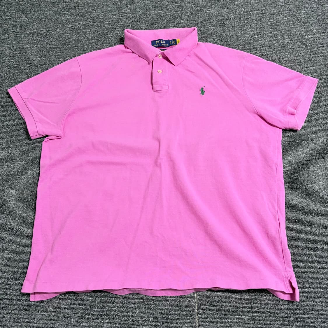 폴로 랄프로렌 커스텀 슬림핏 반팔 카라티 상품이미지1