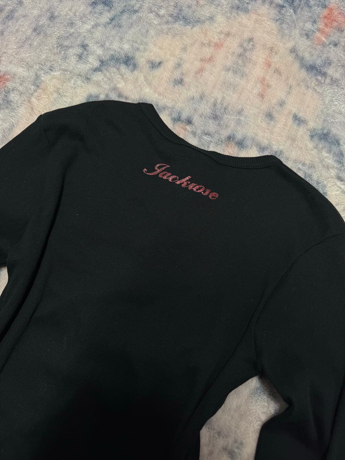 Jack rose rock mood ribbed cut sew 상품이미지9