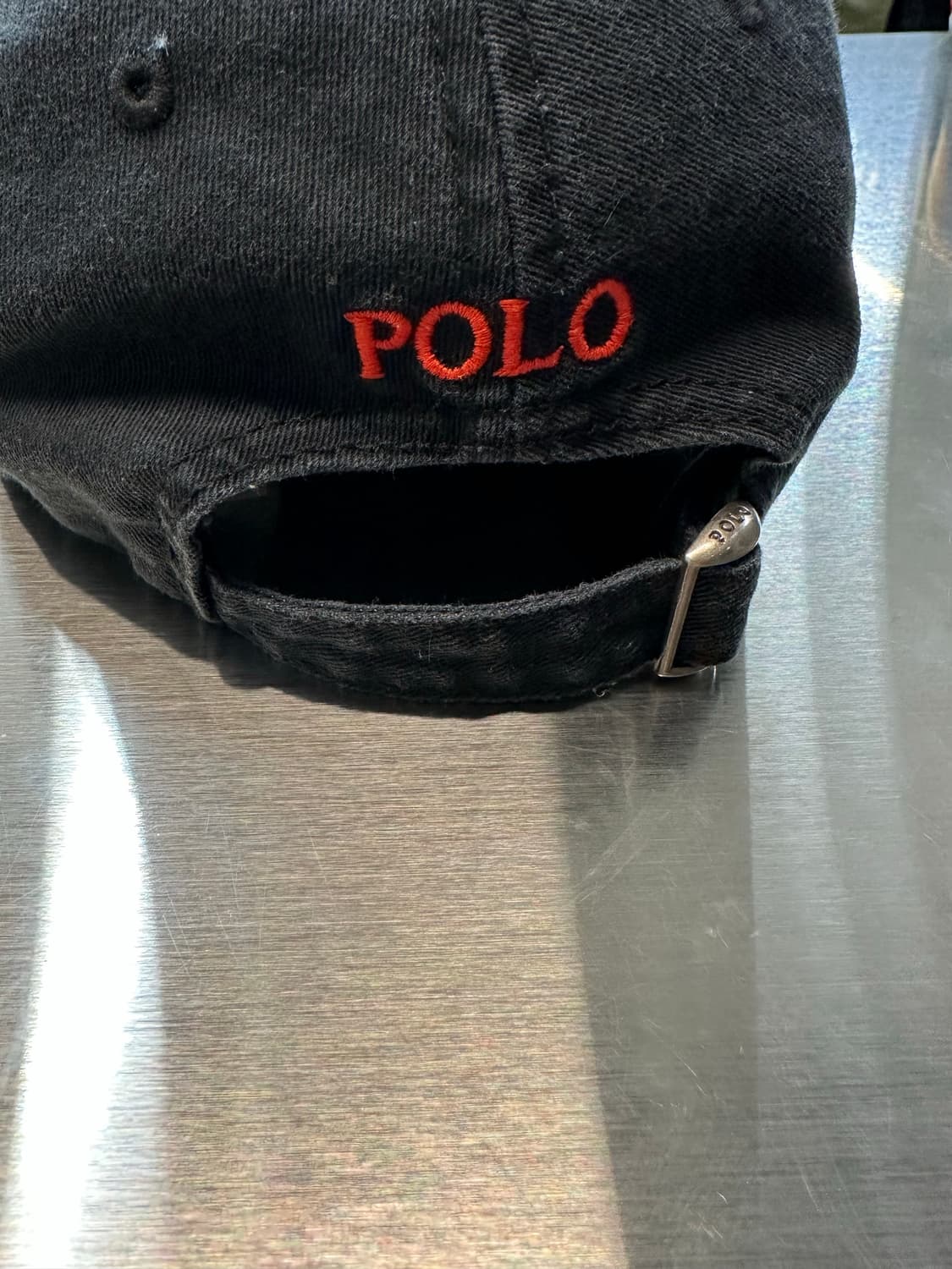 폴로 랄프로렌 블랙 볼캡 상품이미지3