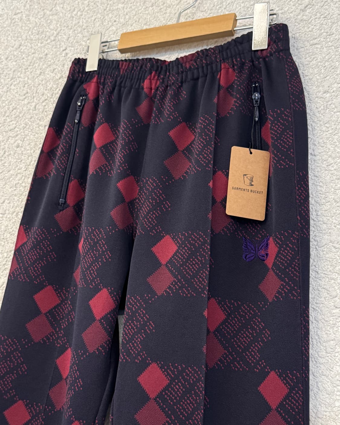 니들스 폴리 자카드 트랙 팬츠 상품이미지2