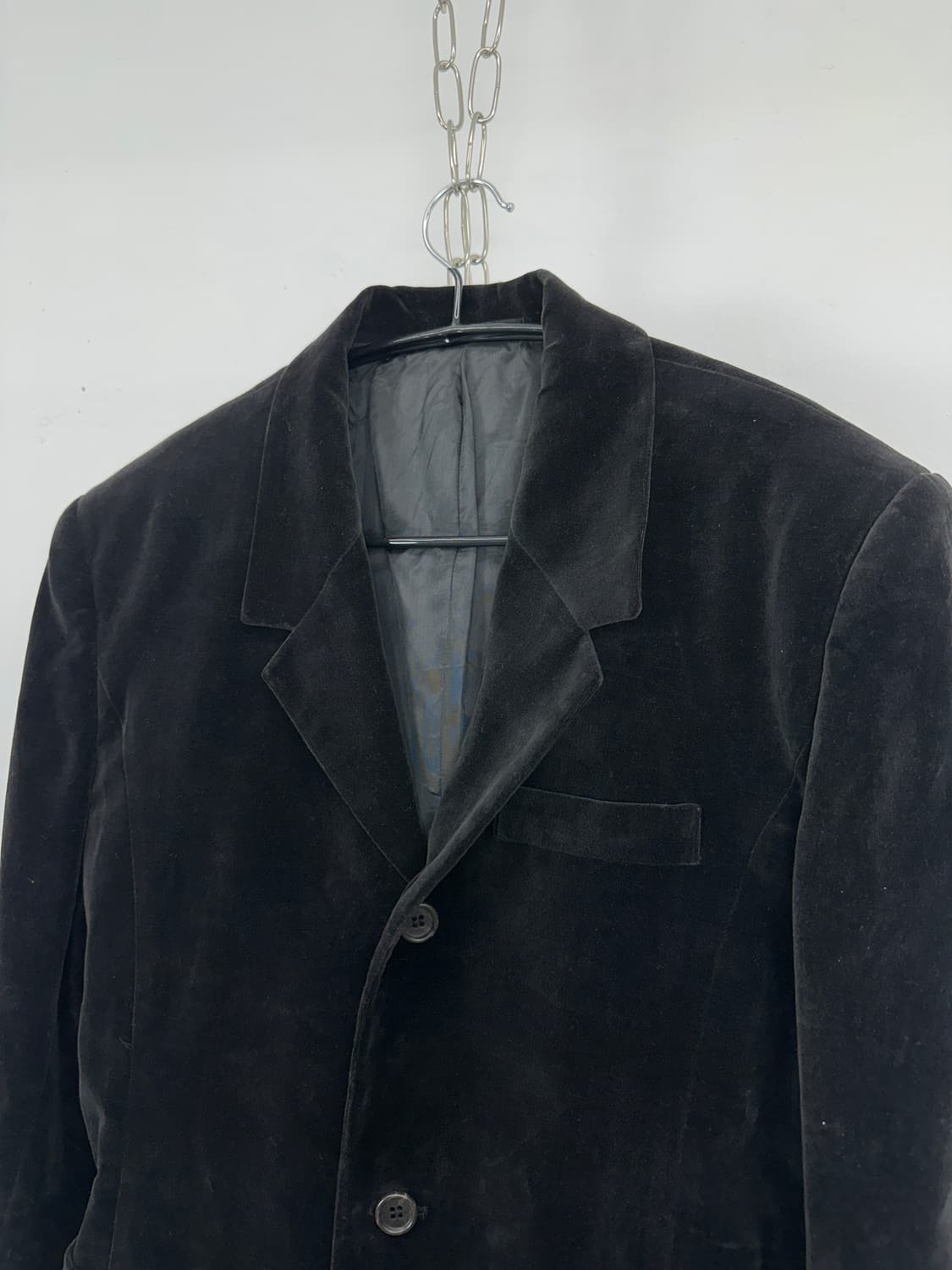 Y’s bis Cropped Velvet Jacket 상품이미지4