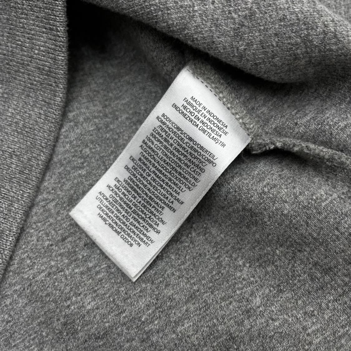 폴로 랄프로렌 네이비포니 그레이 니트 반집업 L 상품이미지5