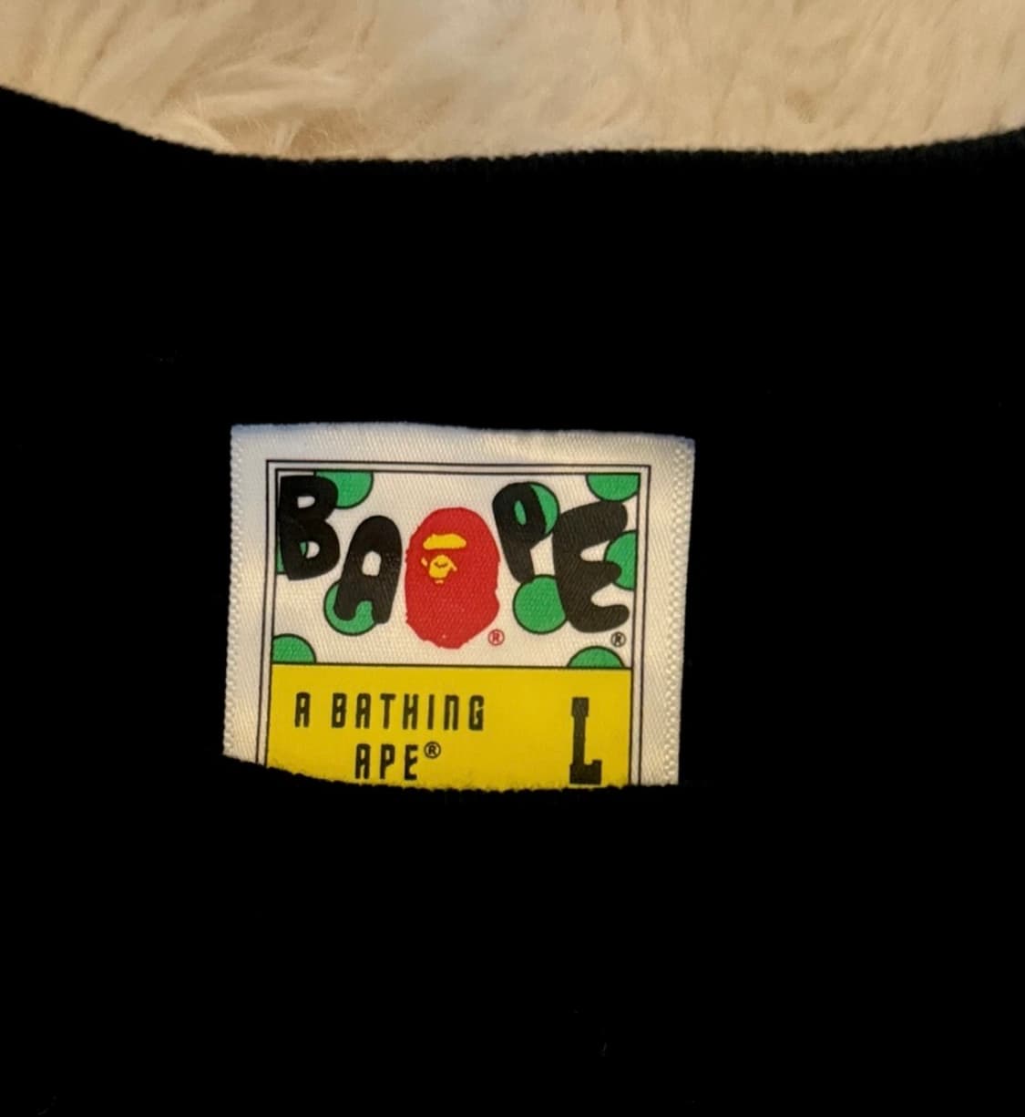 베이프 카모 반팔 L 새상품 상품이미지3