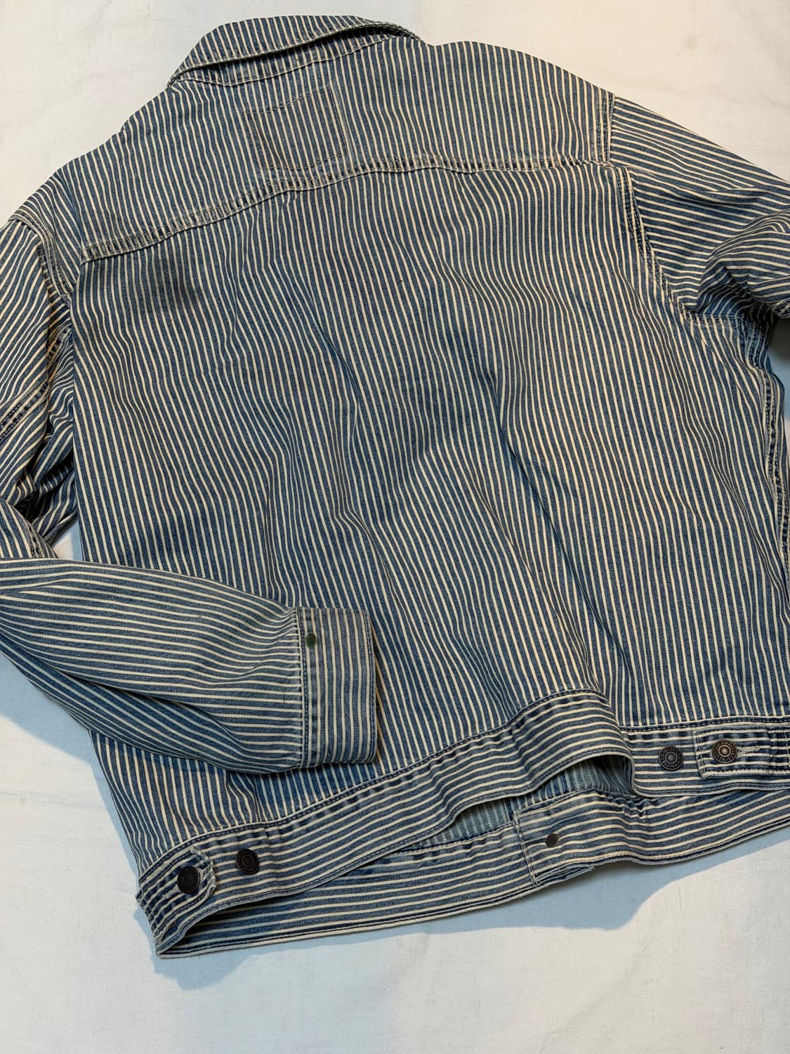 리바이스 워크웨어 썬라이즈 히코리 트러커자켓 청자켓 상품이미지3