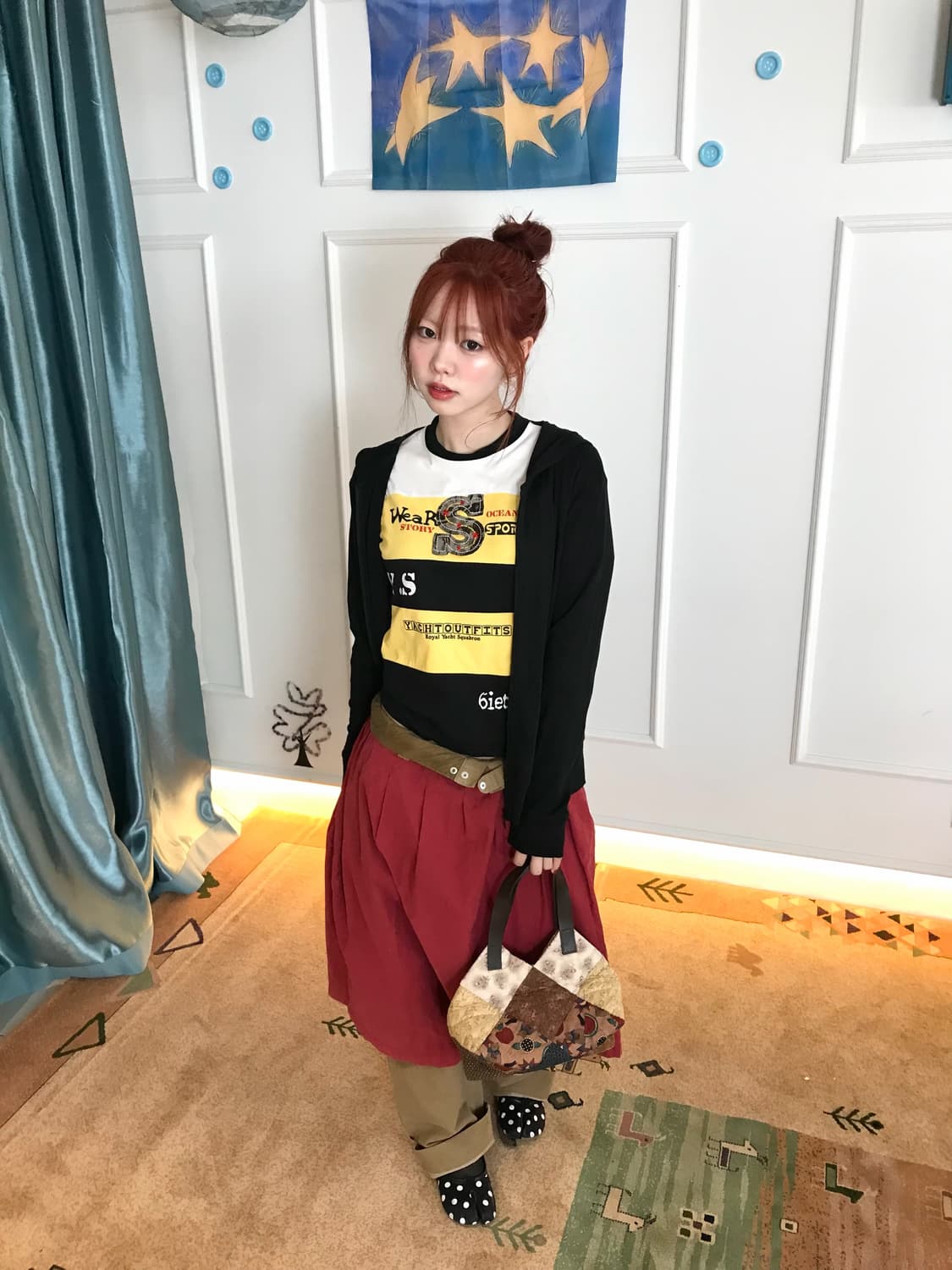 키치 두 방울 빈티지 꿀벌 룩🐝🍒 상품이미지1