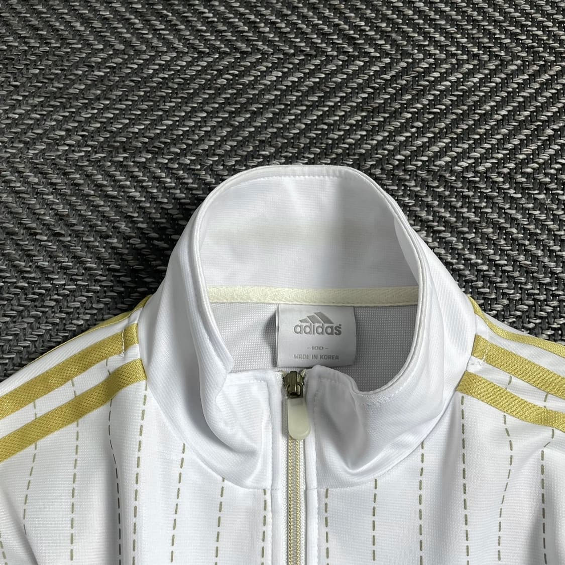 00s 아디다스 올드스쿨 화이트 골드 트랙탑 져지y 5016 상품이미지5