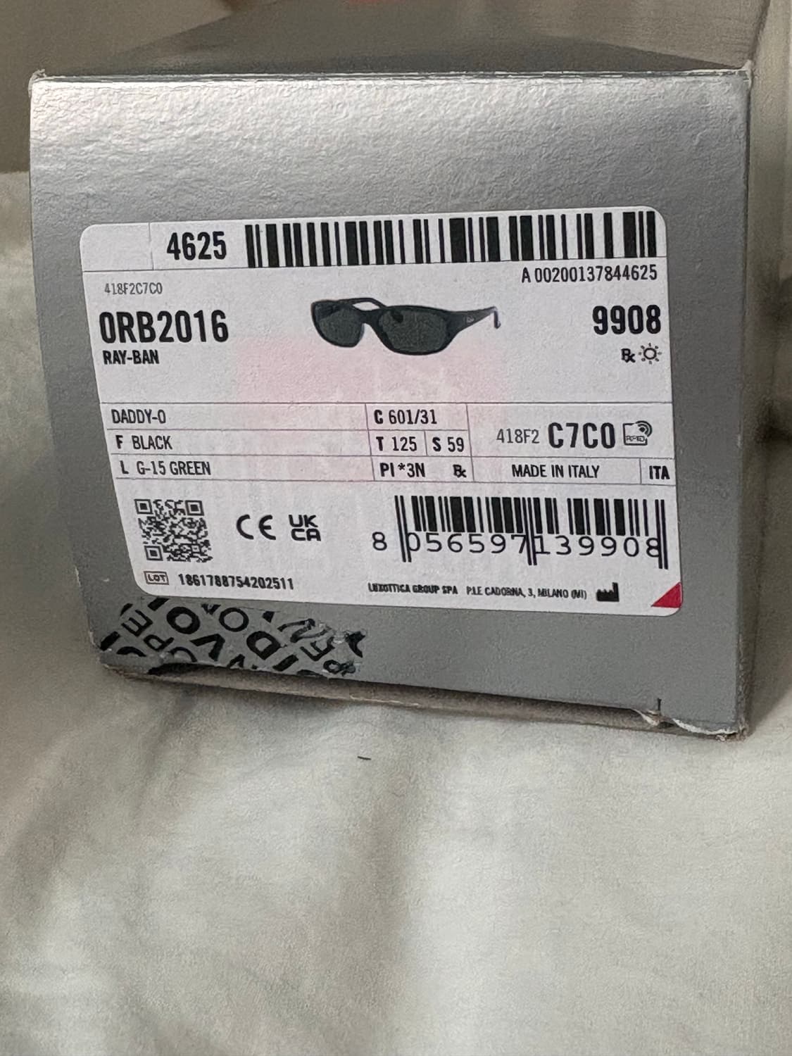 레이밴 대디-O II 풀박스 상품이미지2