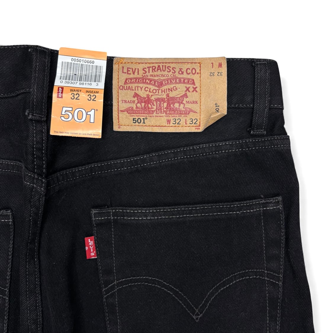 00's 리바이스 데드스탁 501  블랙 상품이미지4