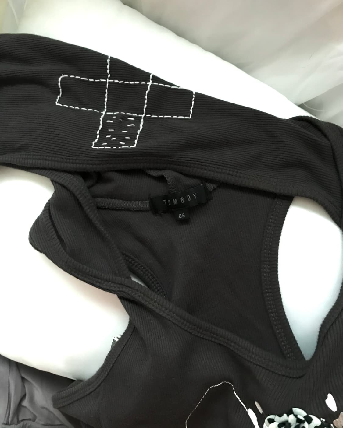 Custom🐾)Tomboy 🩹🦴🏥 B-ear hoodie top 상품이미지8