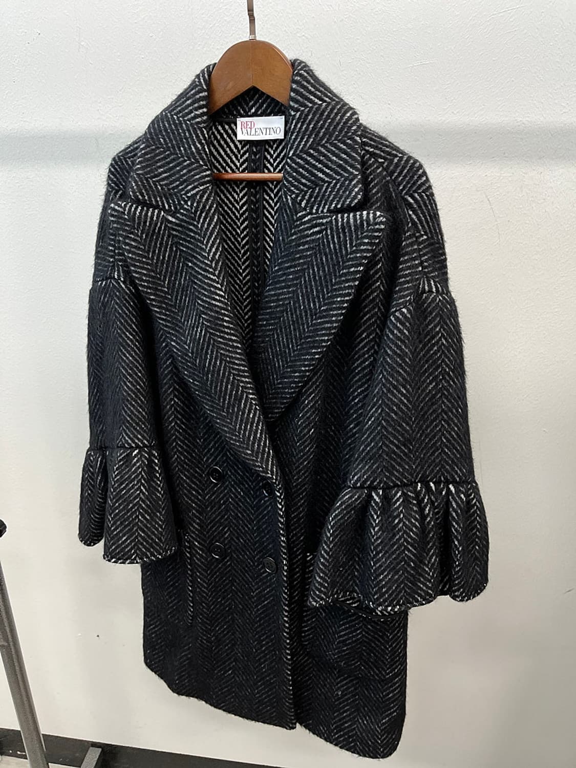 여) 발렌티노 러플슬리브 울코트  상품이미지3