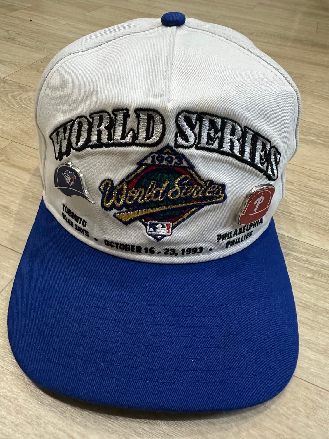 뉴에라 1993 월드시리즈 뱃지 스냅백 캡 상품이미지1