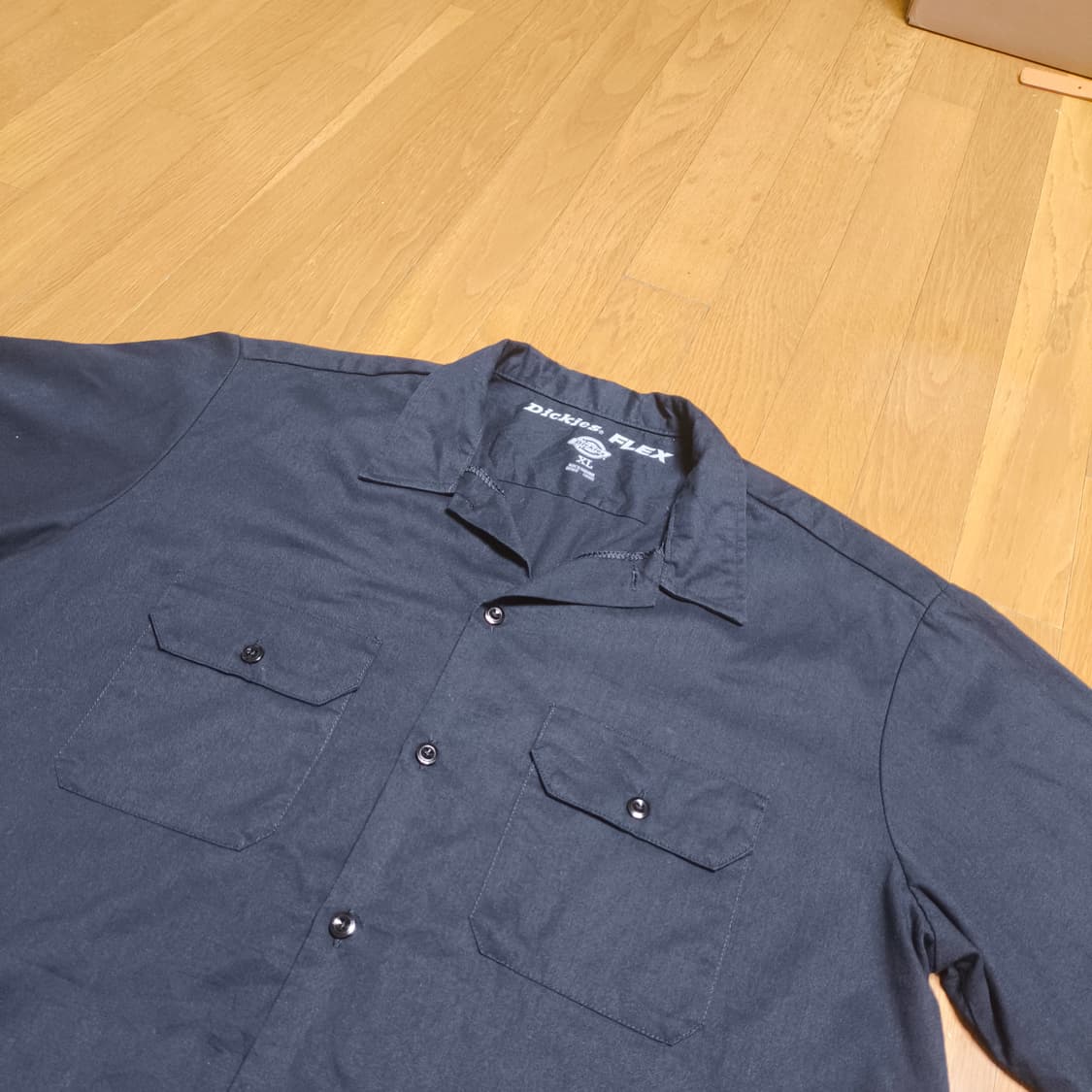 [XL] Dickies FlEX 디키즈 블랙 워크셔츠 상품이미지3