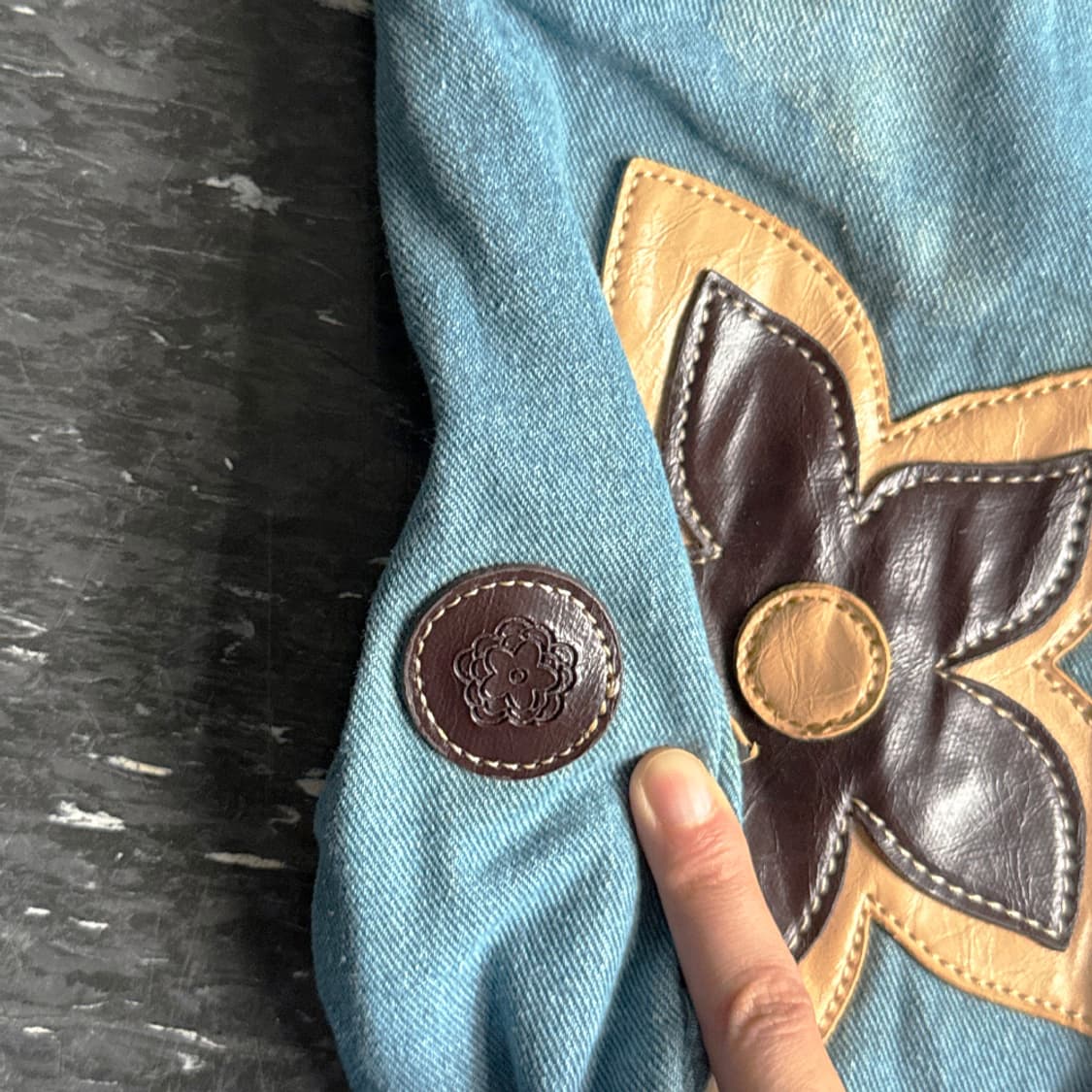 숲속 공방 플라워 패치 백 상품이미지5