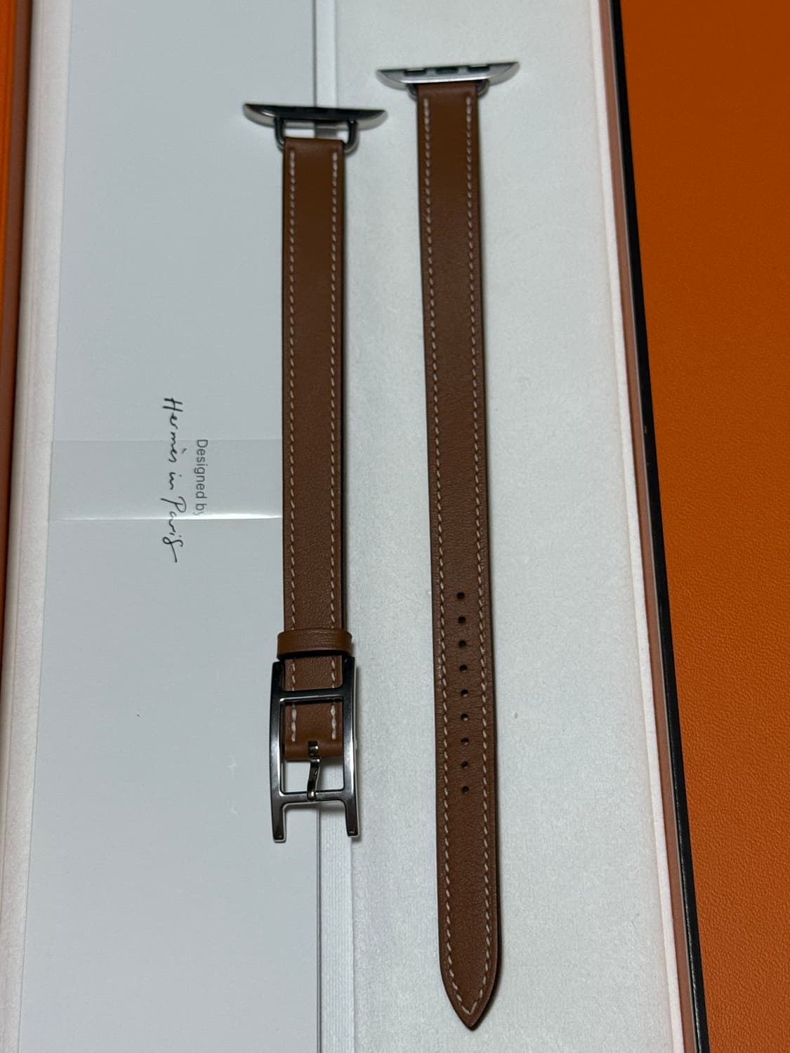 에르메스 애플워치 스트랩 더블투어 42mm 상품이미지3