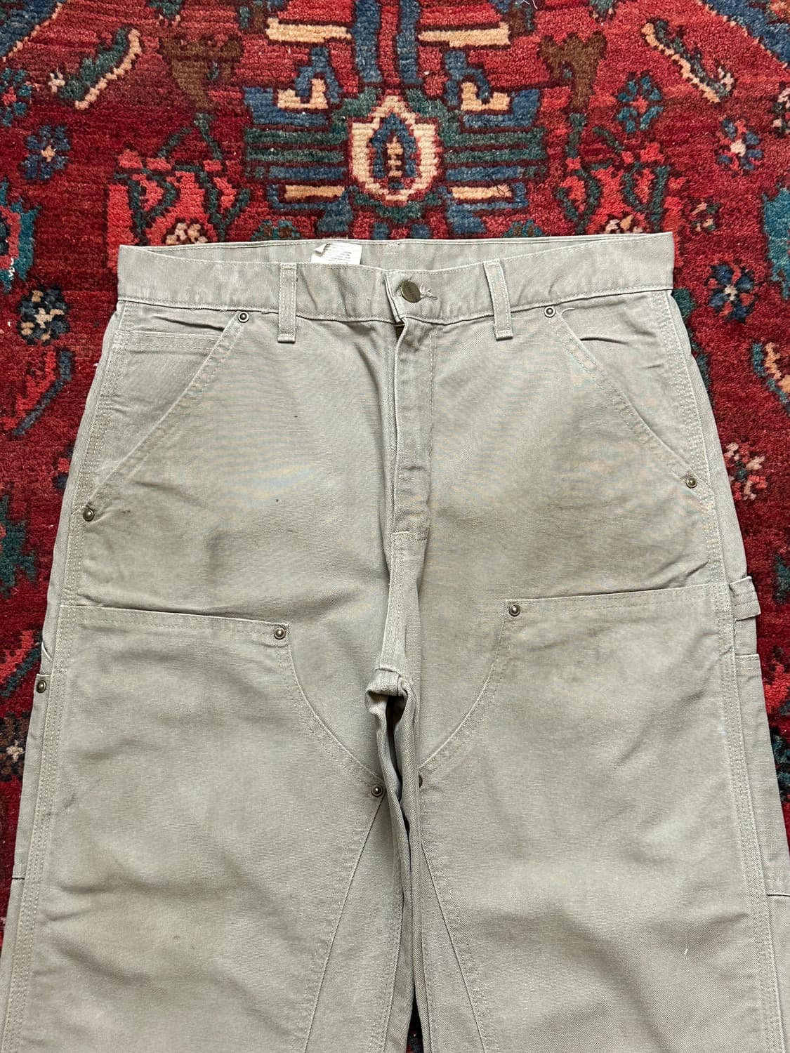 OG USA Made 칼하트 B136 더블니 DES 칼하트 썩블니 상품이미지5