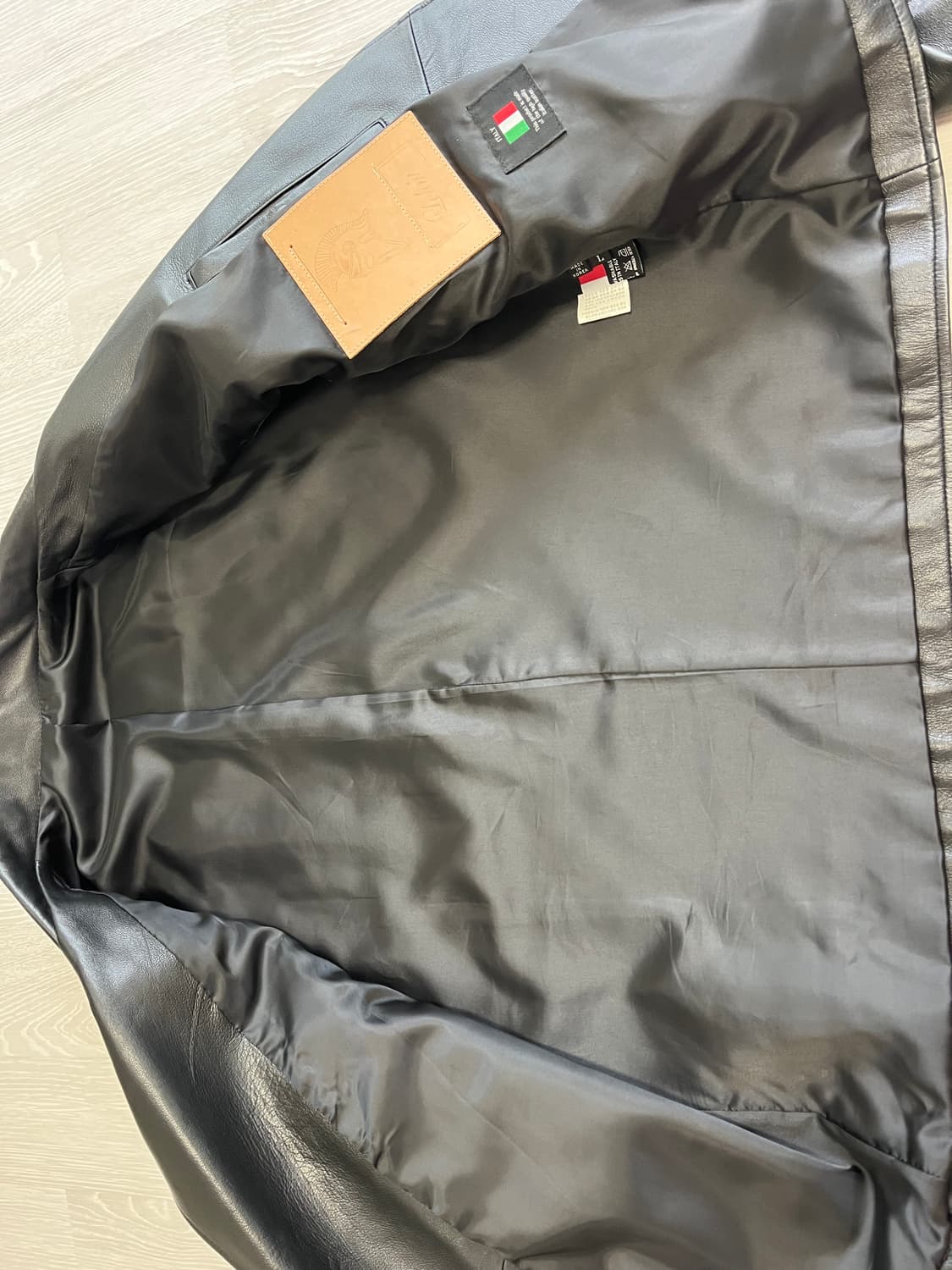 론트 양가죽자켓 L 상품이미지3