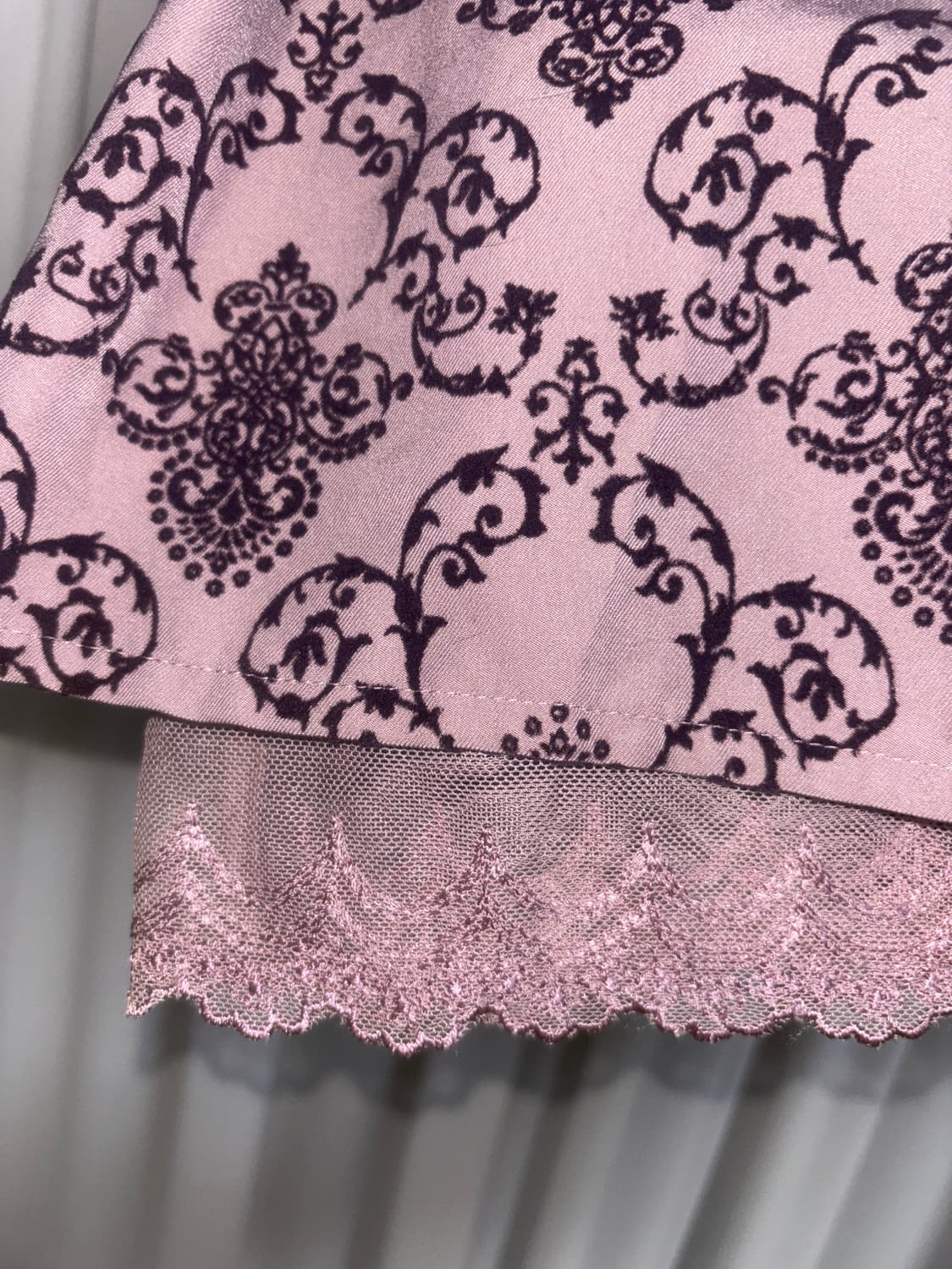 엑시즈팜 고스로리 앤틱 히메깔 미디스커트 상품이미지4