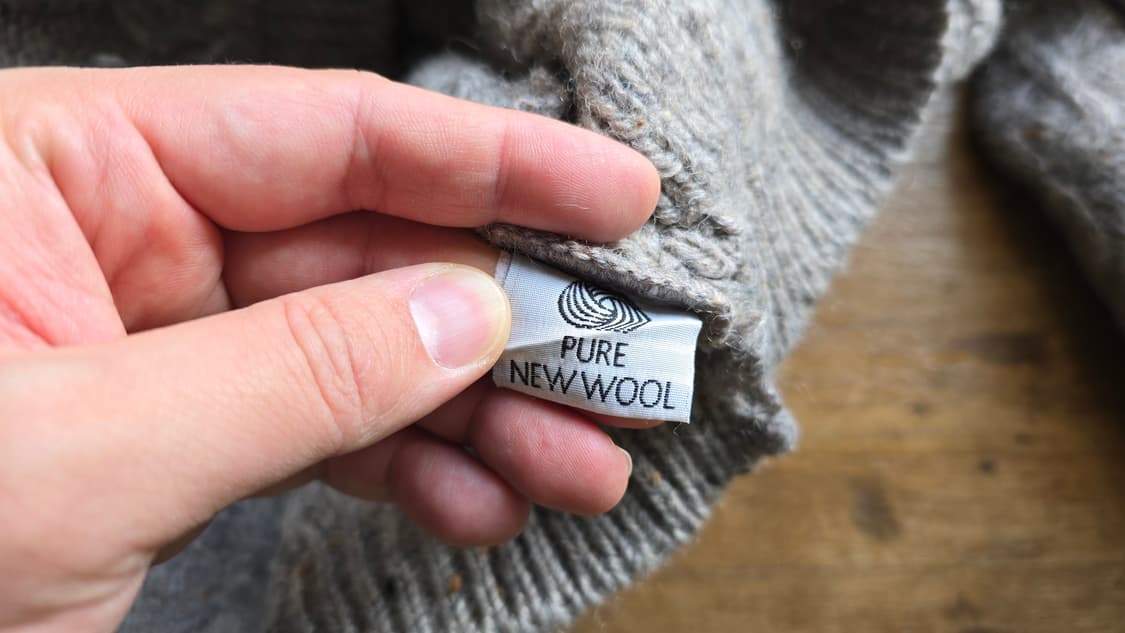 영국 빈티지 니트 Made In England  상품이미지6