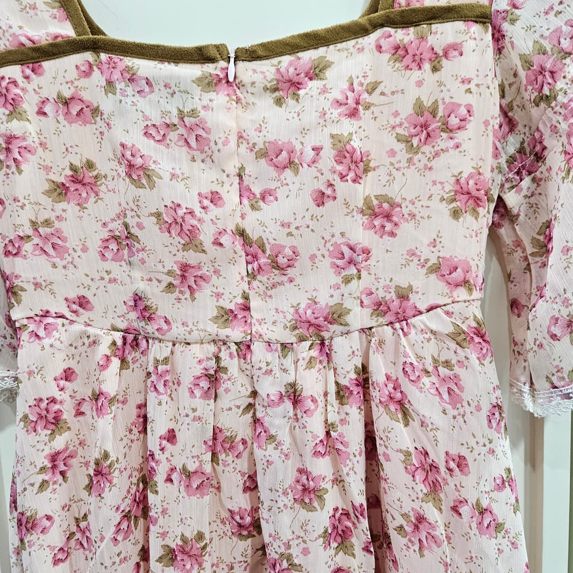 세실 맥비 (CECIL McBEE) 딸기우유 플라워 레이스 원피스 상품이미지7