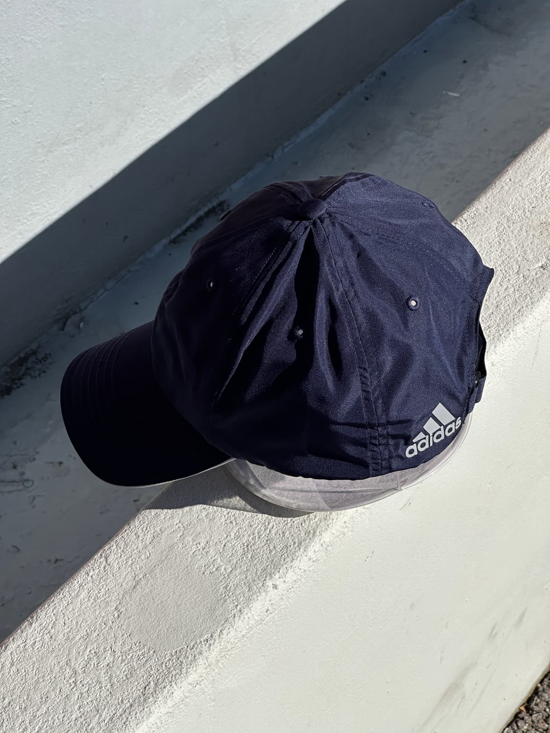 [F] 아디다스 로고 네이비 볼캡 모자 상품이미지3