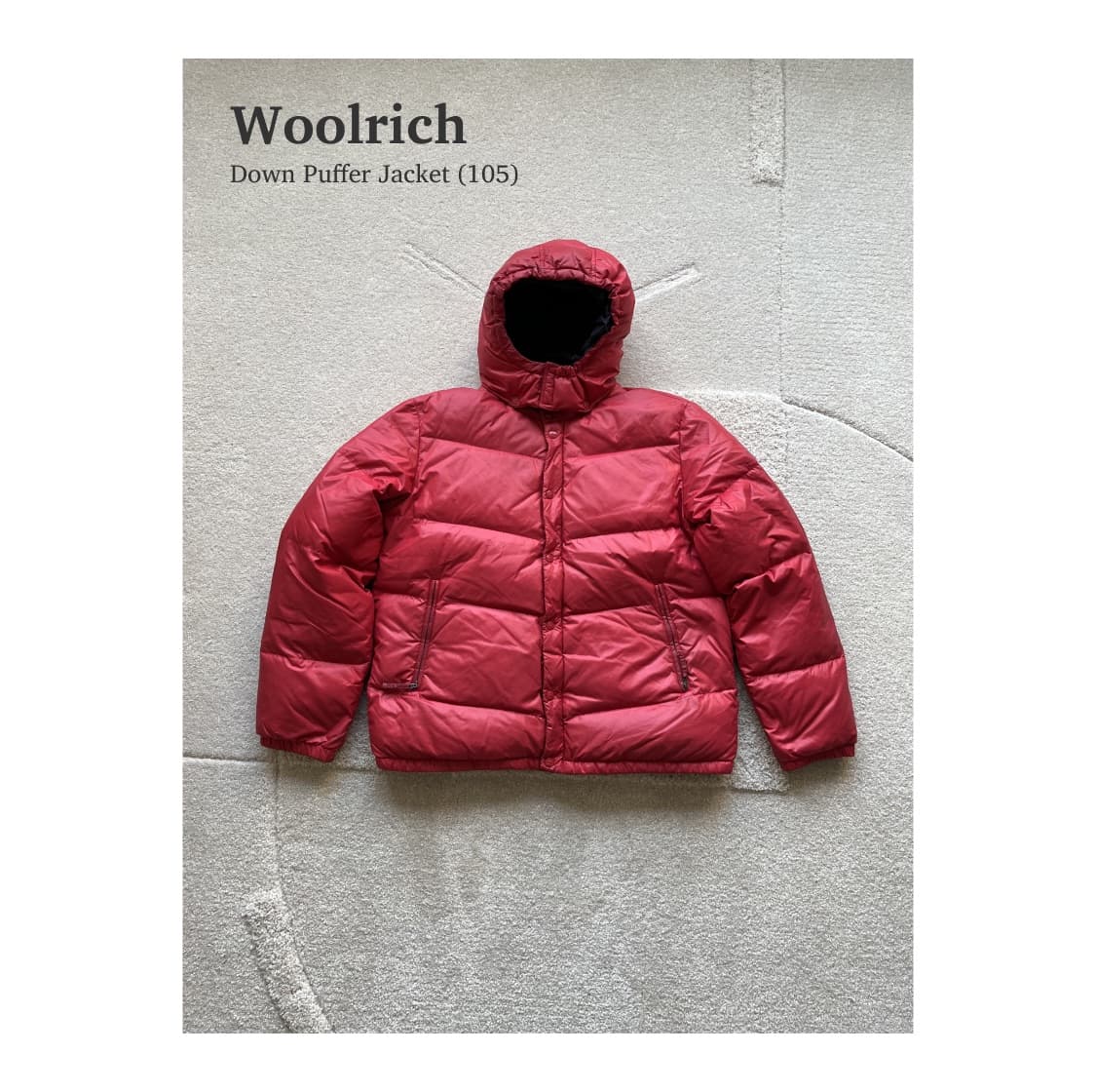 울리치 다운 푸퍼 패딩 자켓 (103-105) 상품이미지1