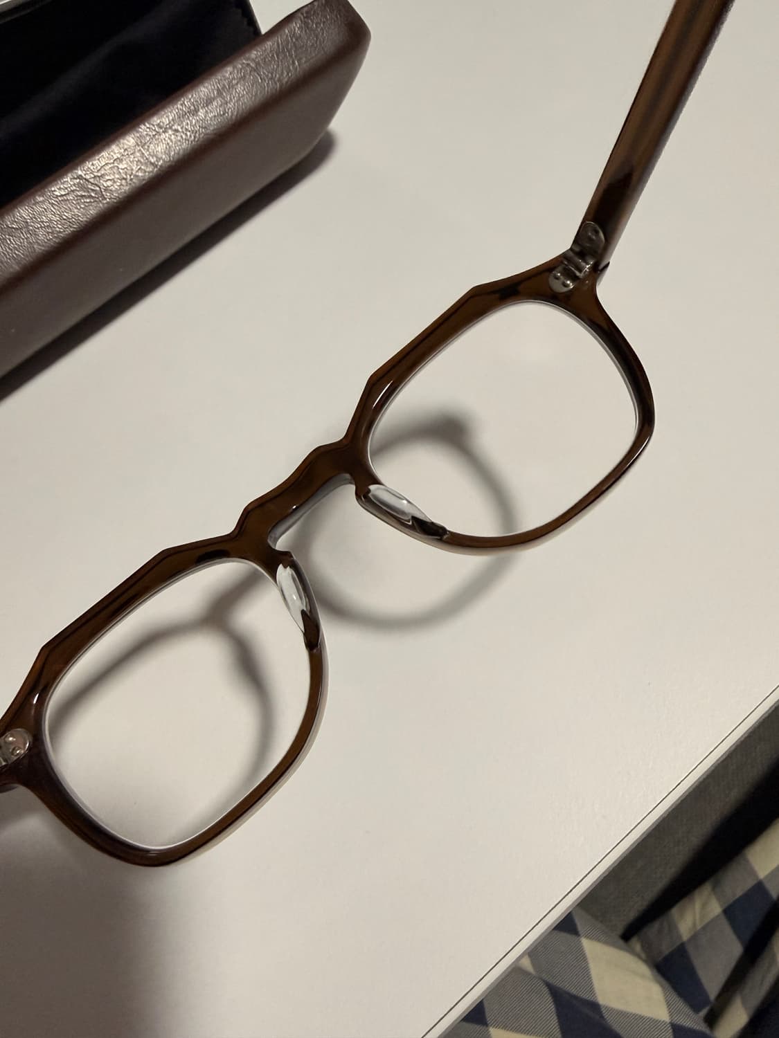 유스 안경 Type1 chai (브라운) 상품이미지2