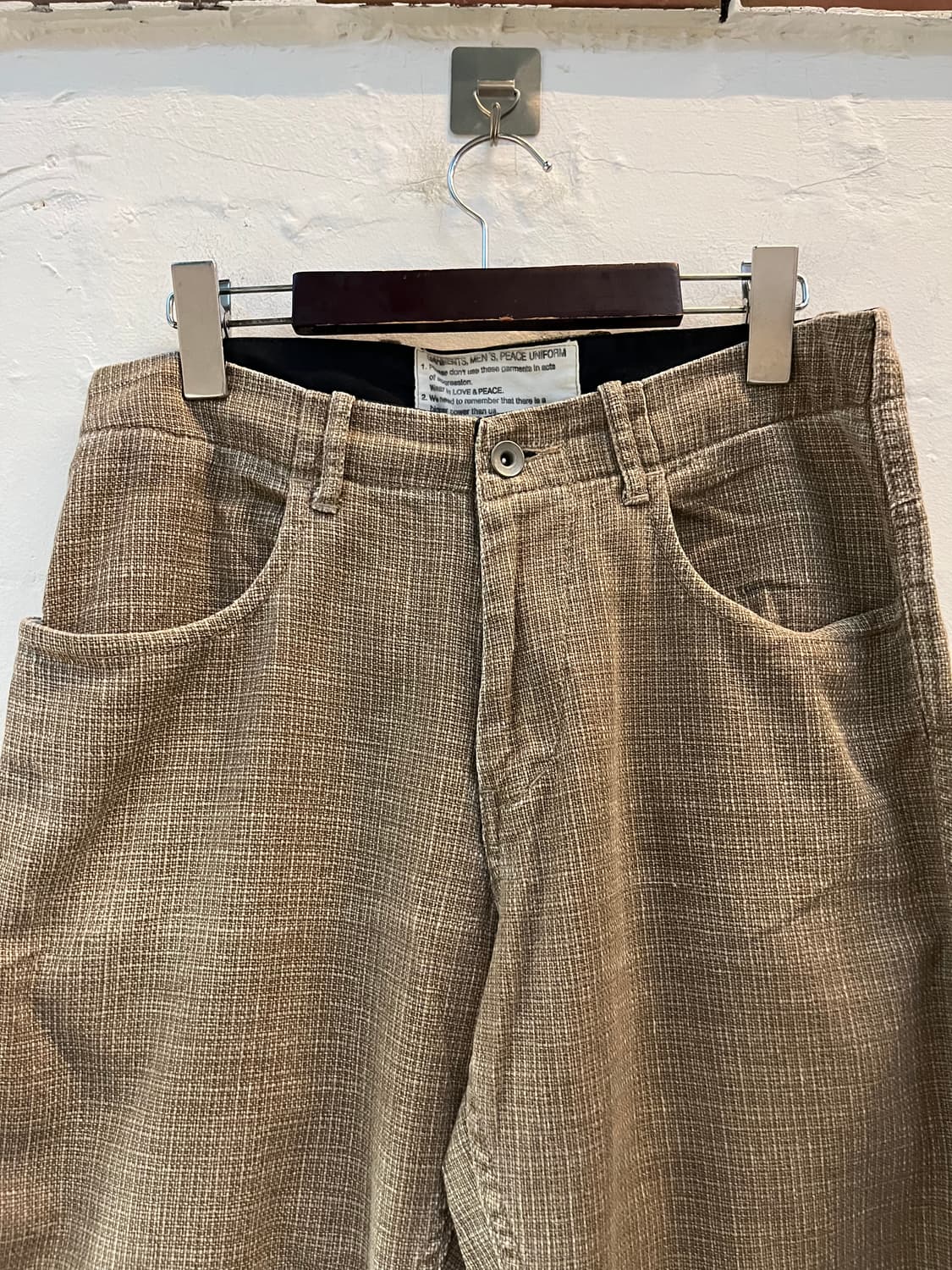Johnbull SACK DENIM 팬츠 브라운 W28-30 상품이미지2