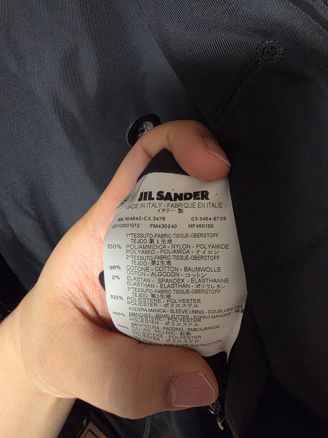 [Archive] Jil Sander Nylon Padded Hooded 상품이미지2