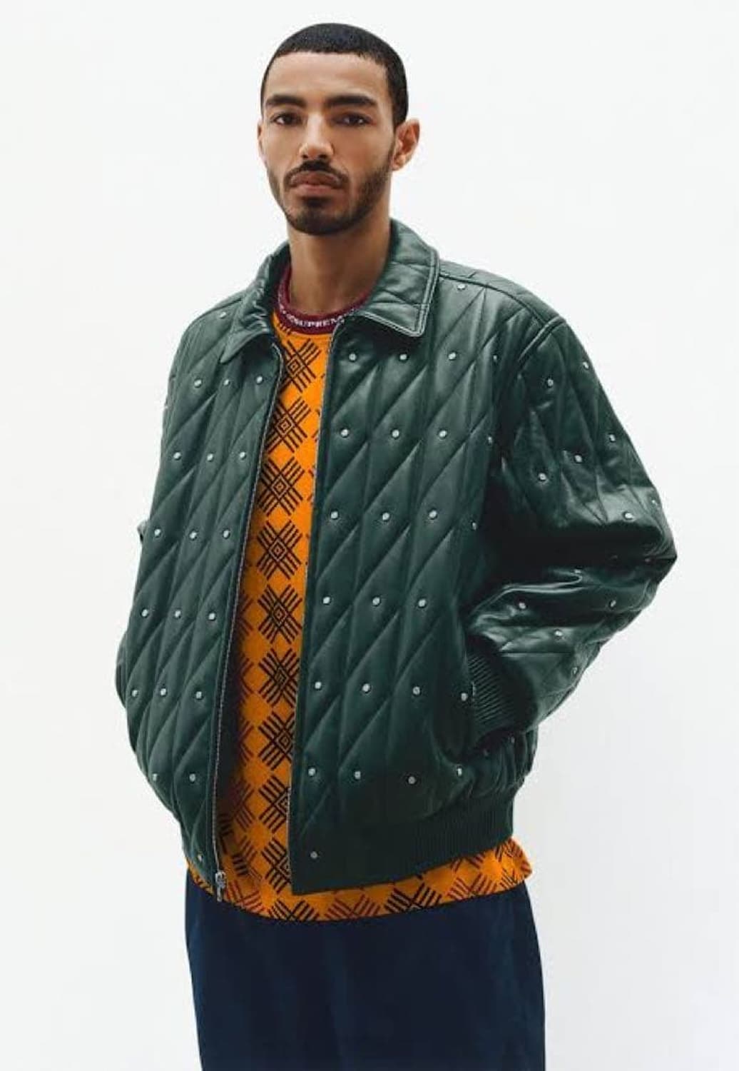 슈프림 쉽스킨 스터드 자켓 18fw m 상품이미지10