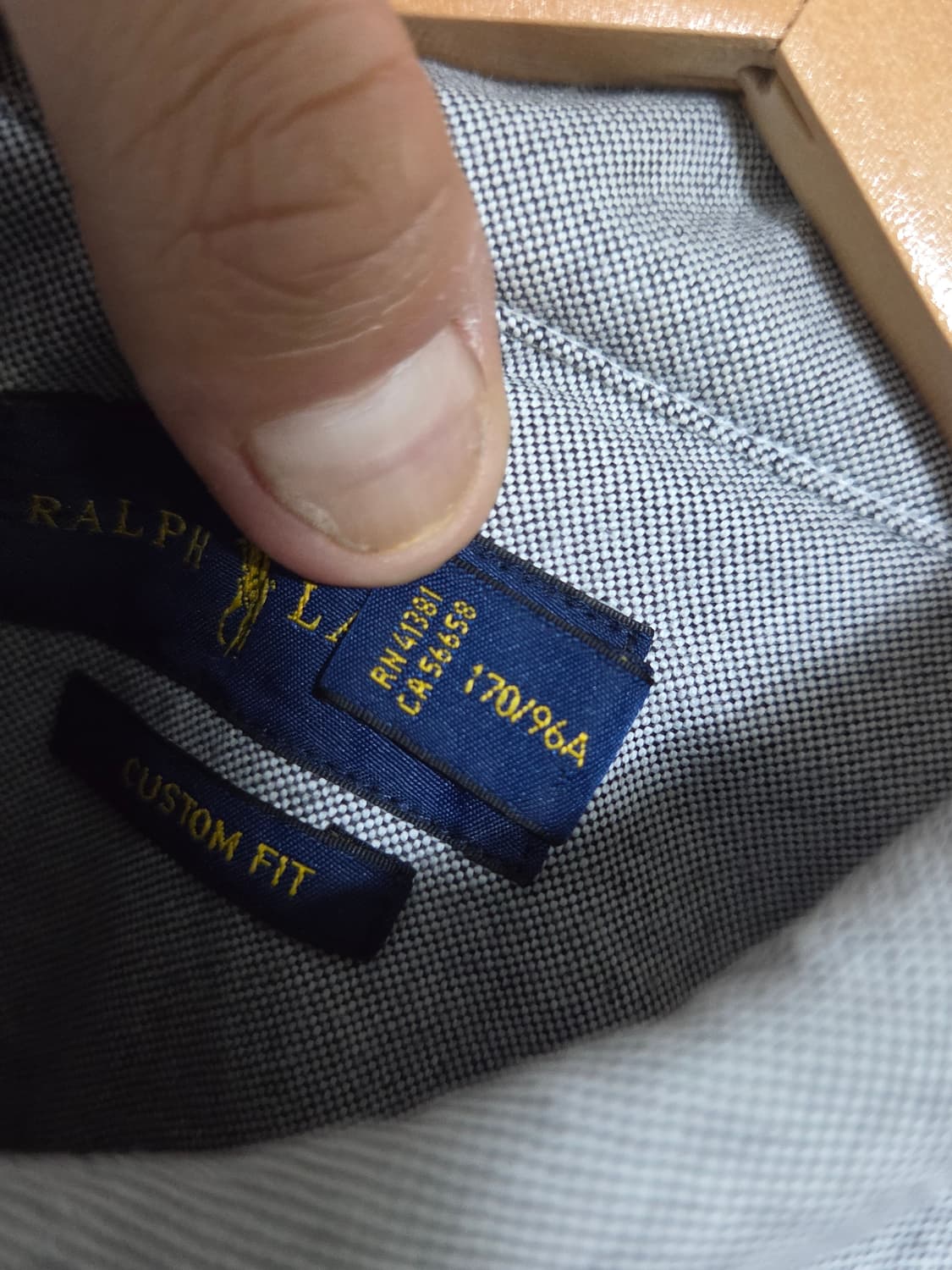 [폴로 랄프로렌] 커스텀 핏 코튼 셔츠 | 00219 상품이미지4