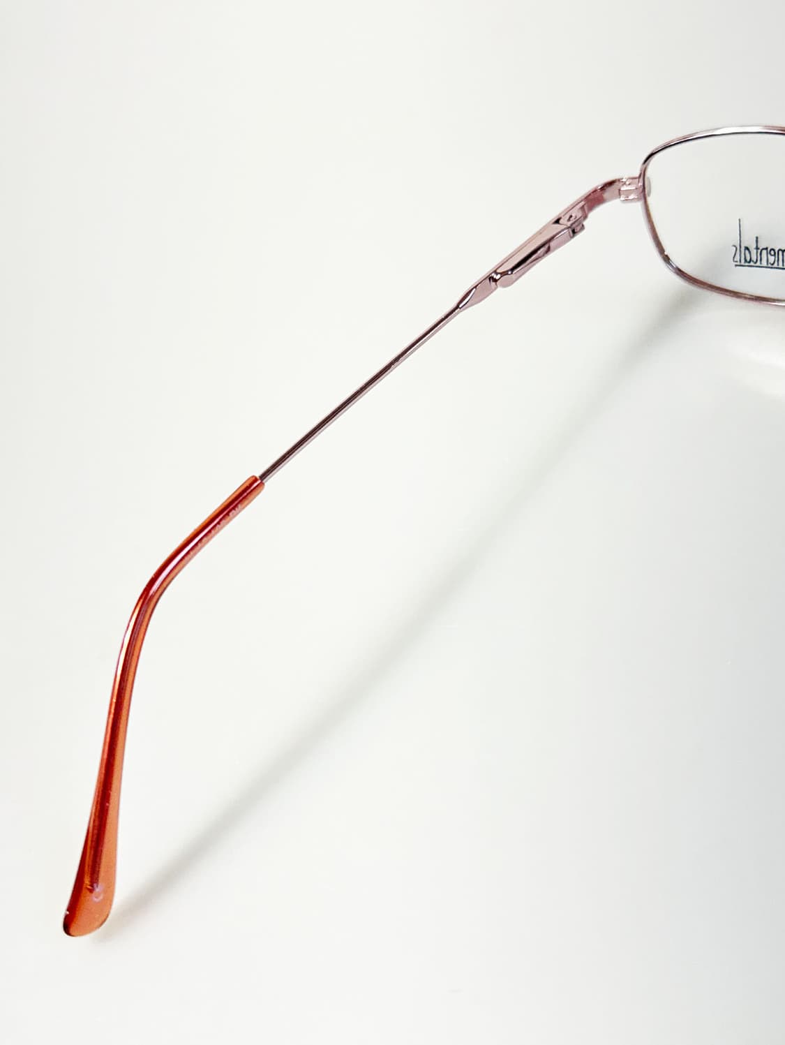 Fundamentals 핑크 슬림 스퀘어 메탈 프레임 빈티지 안경 상품이미지8