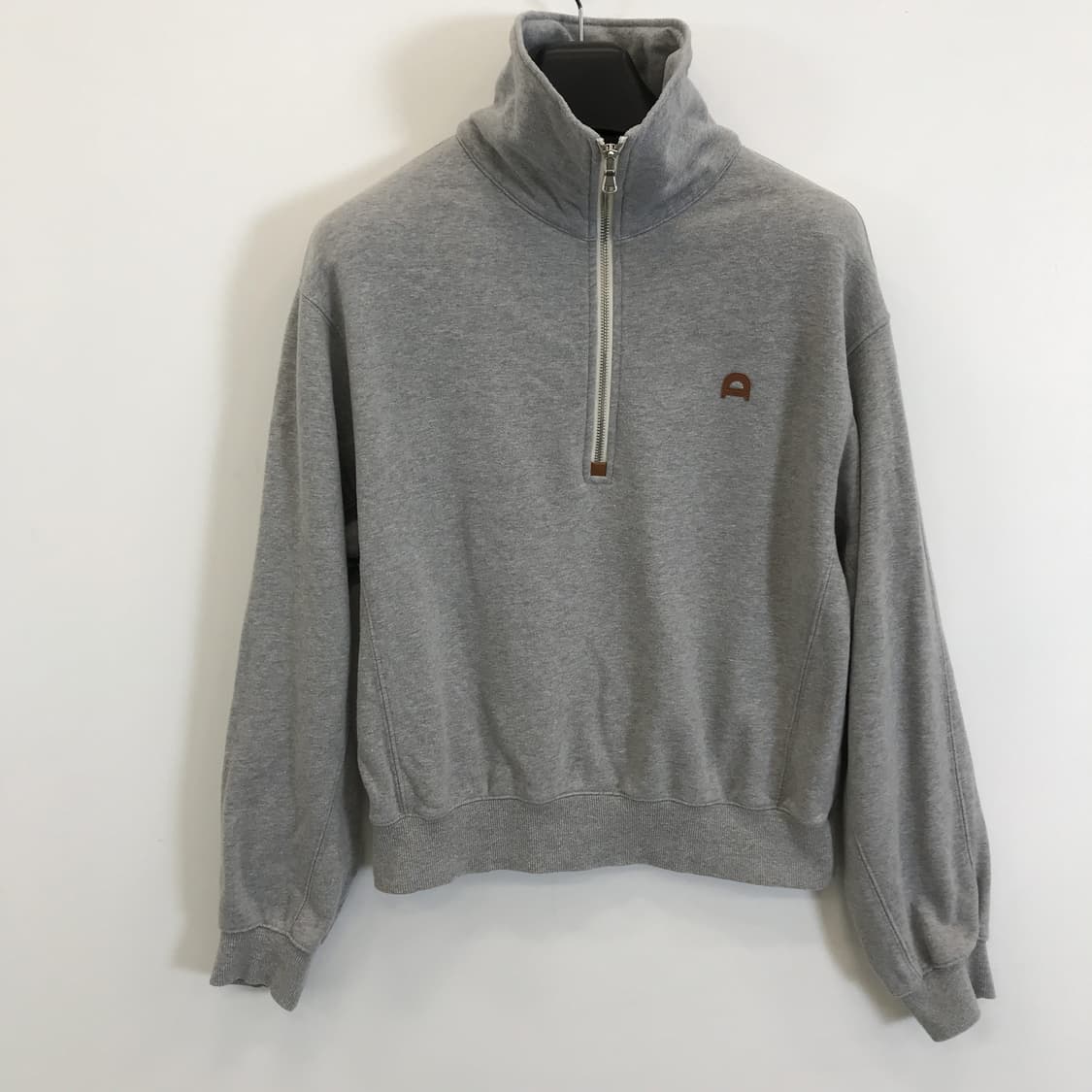 DUNST 던스트 레더로고 하프집업 [XS] 상품이미지1