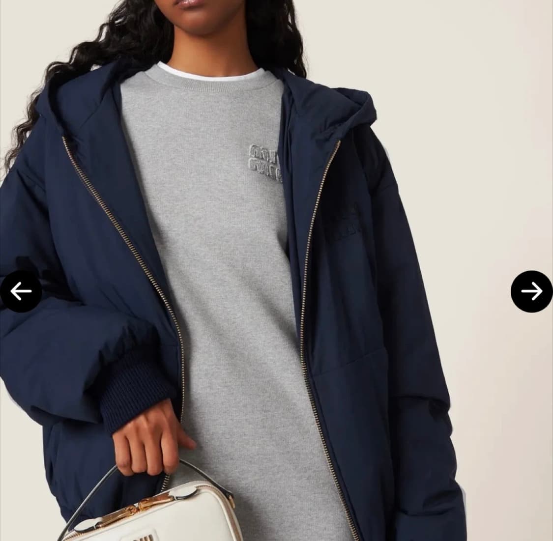 미우미우 후드자켓 상품이미지2