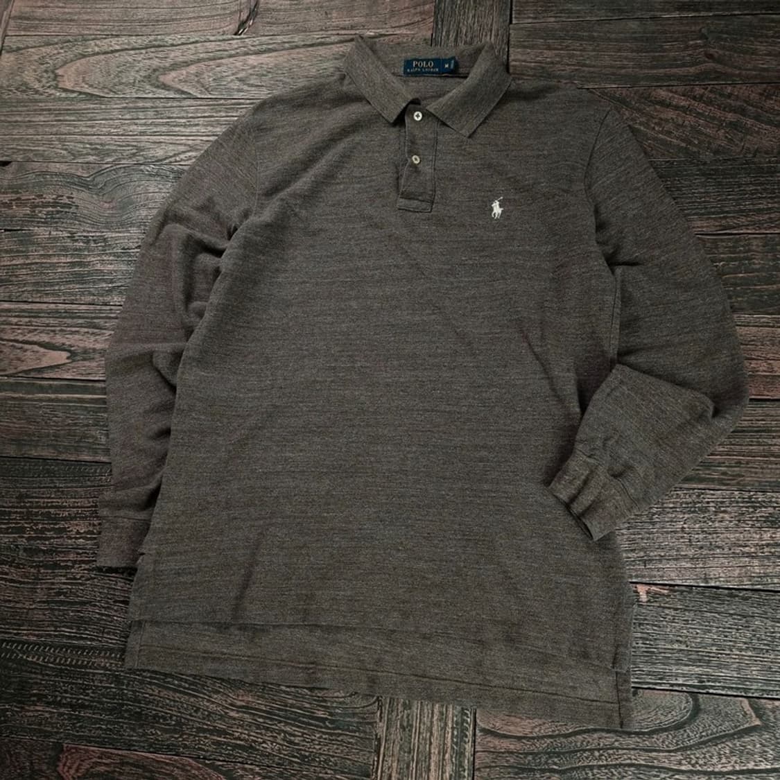 [폴로 랄프로렌] 포니 로고 자수 긴팔 카라티 M18881 상품이미지1