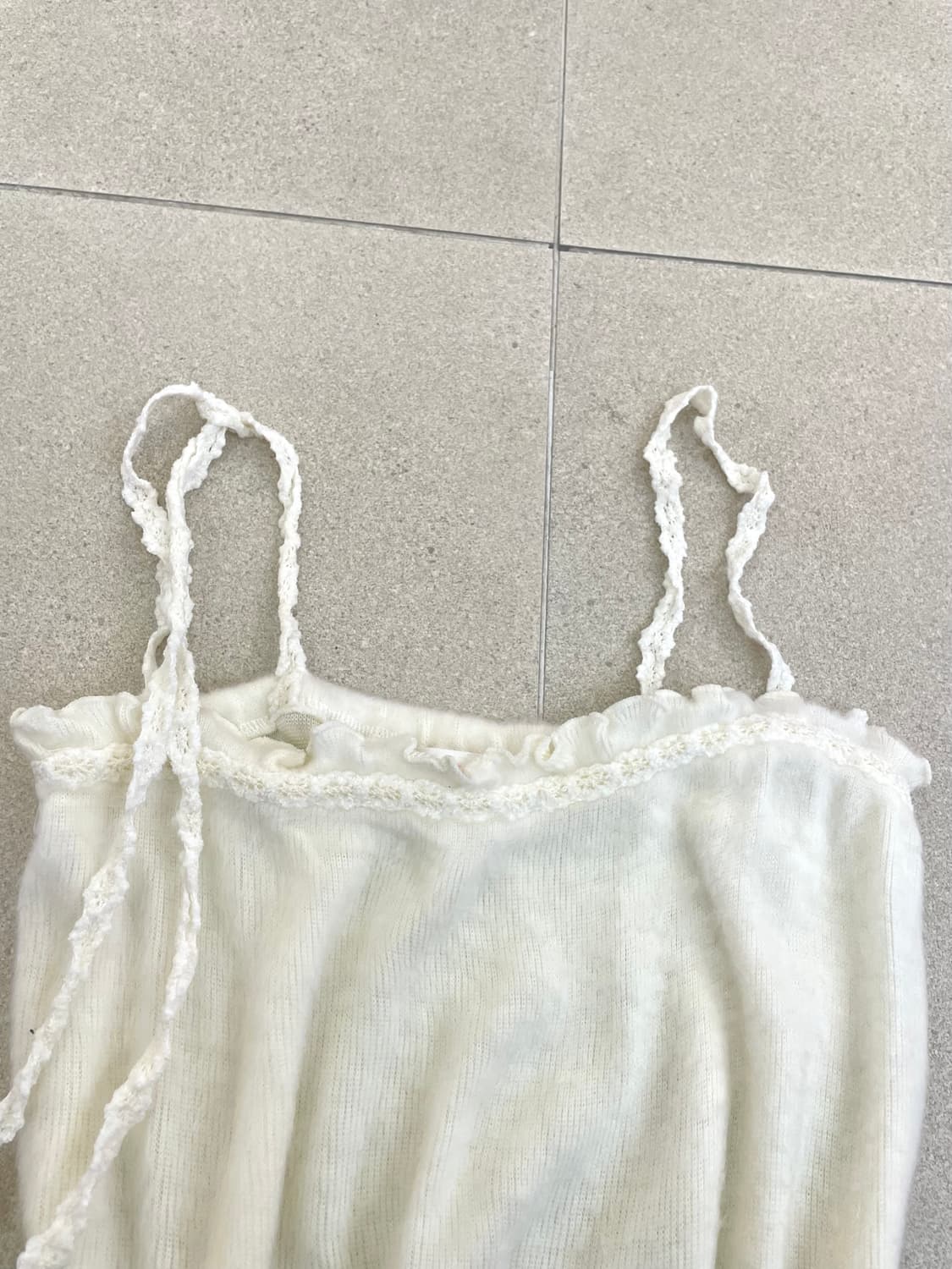 리즈리사 니트 슬리브리스 상품이미지2