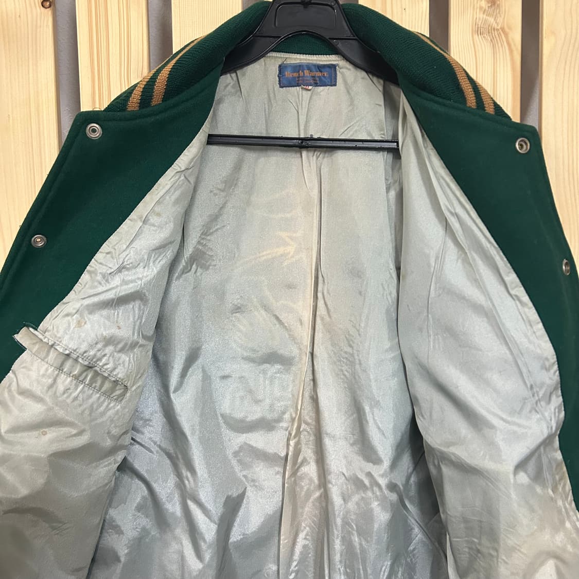 (L)90s USA 미제 바시티 자켓  상품이미지7