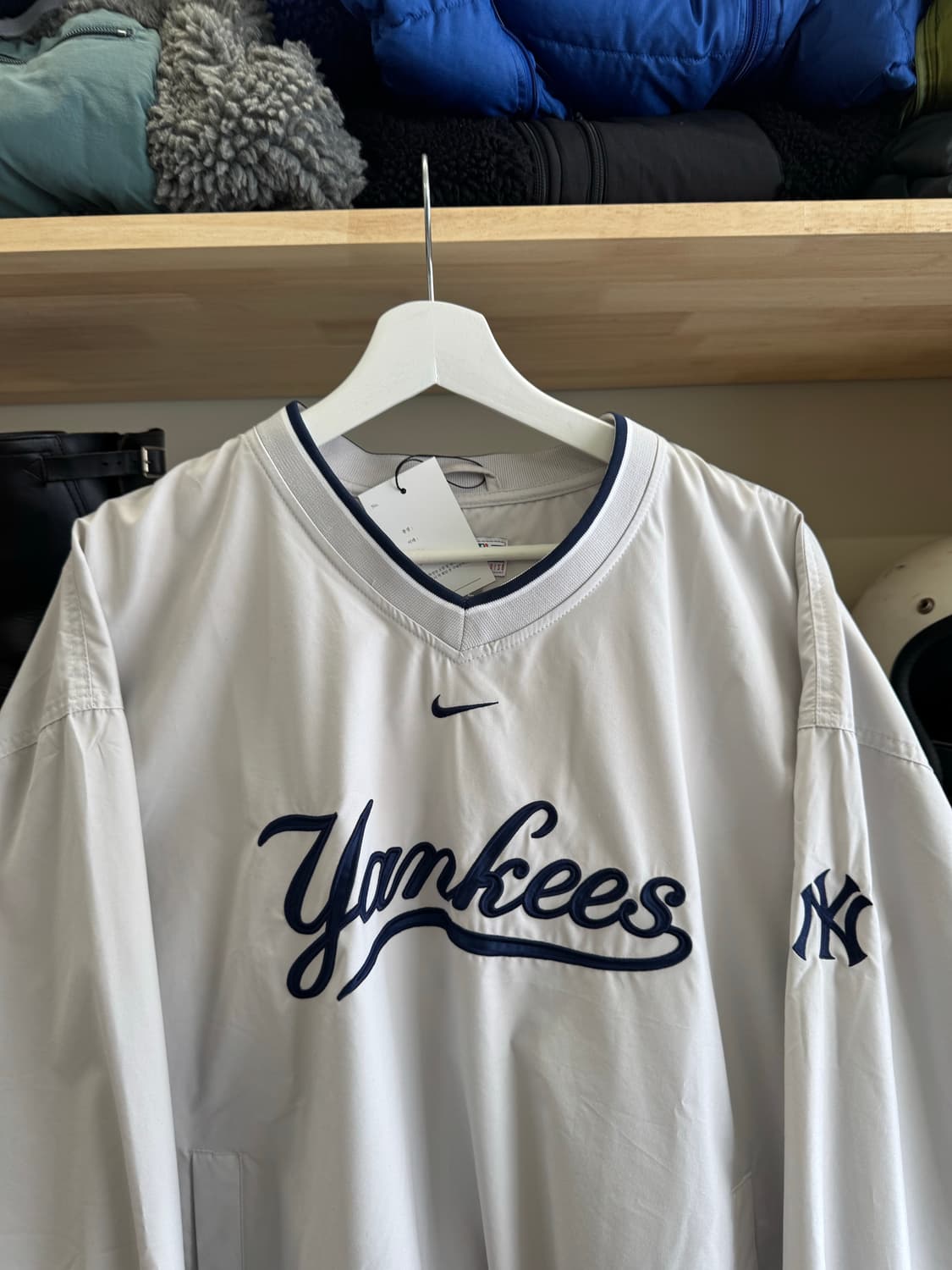 나이키 뉴욕 양키스 양키즈 어웨이 웜업 져지 L 상품이미지2