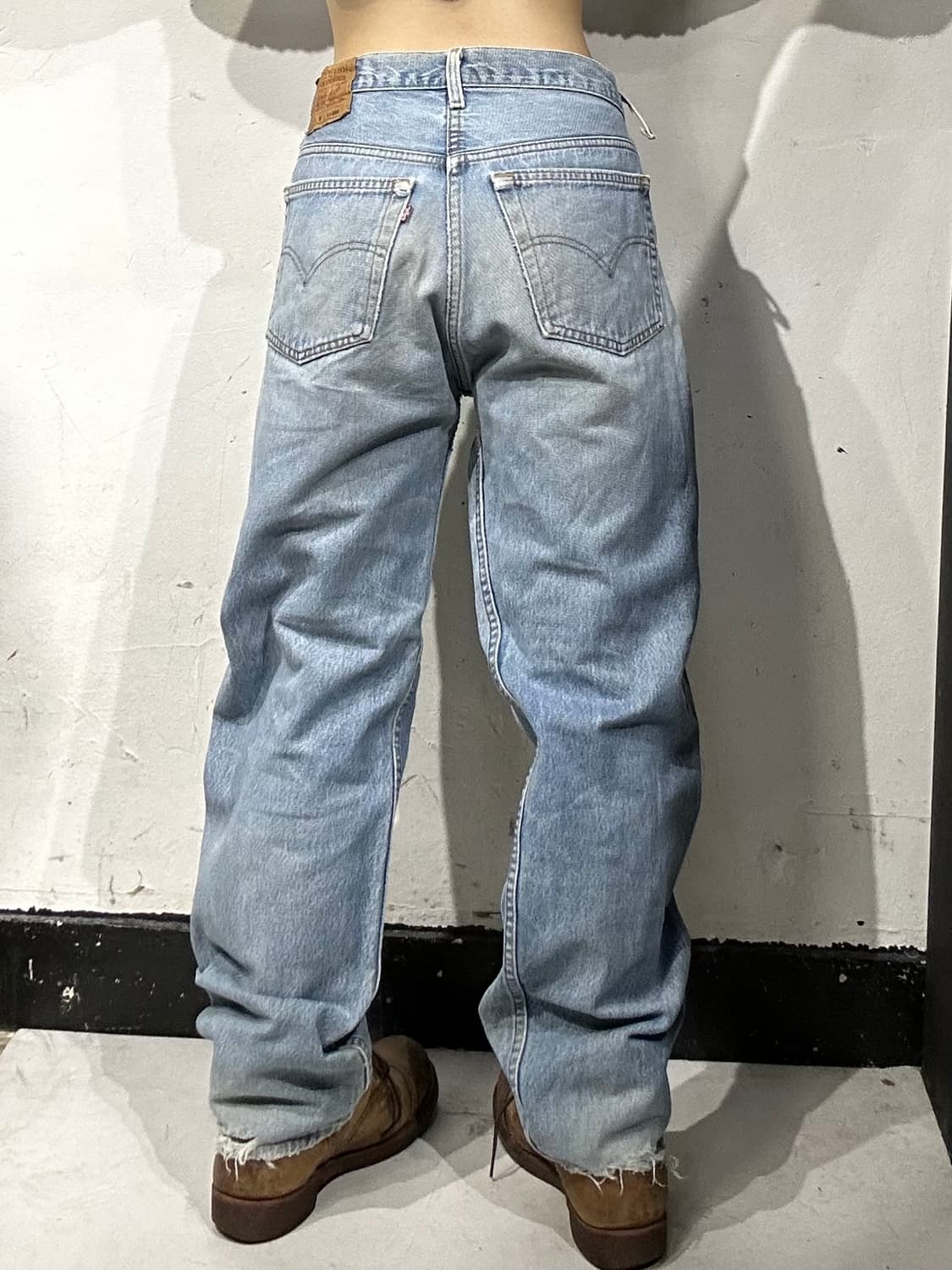 리바이스 501xx made in USA 연청 워싱 데님 팬츠 청바지  상품이미지3