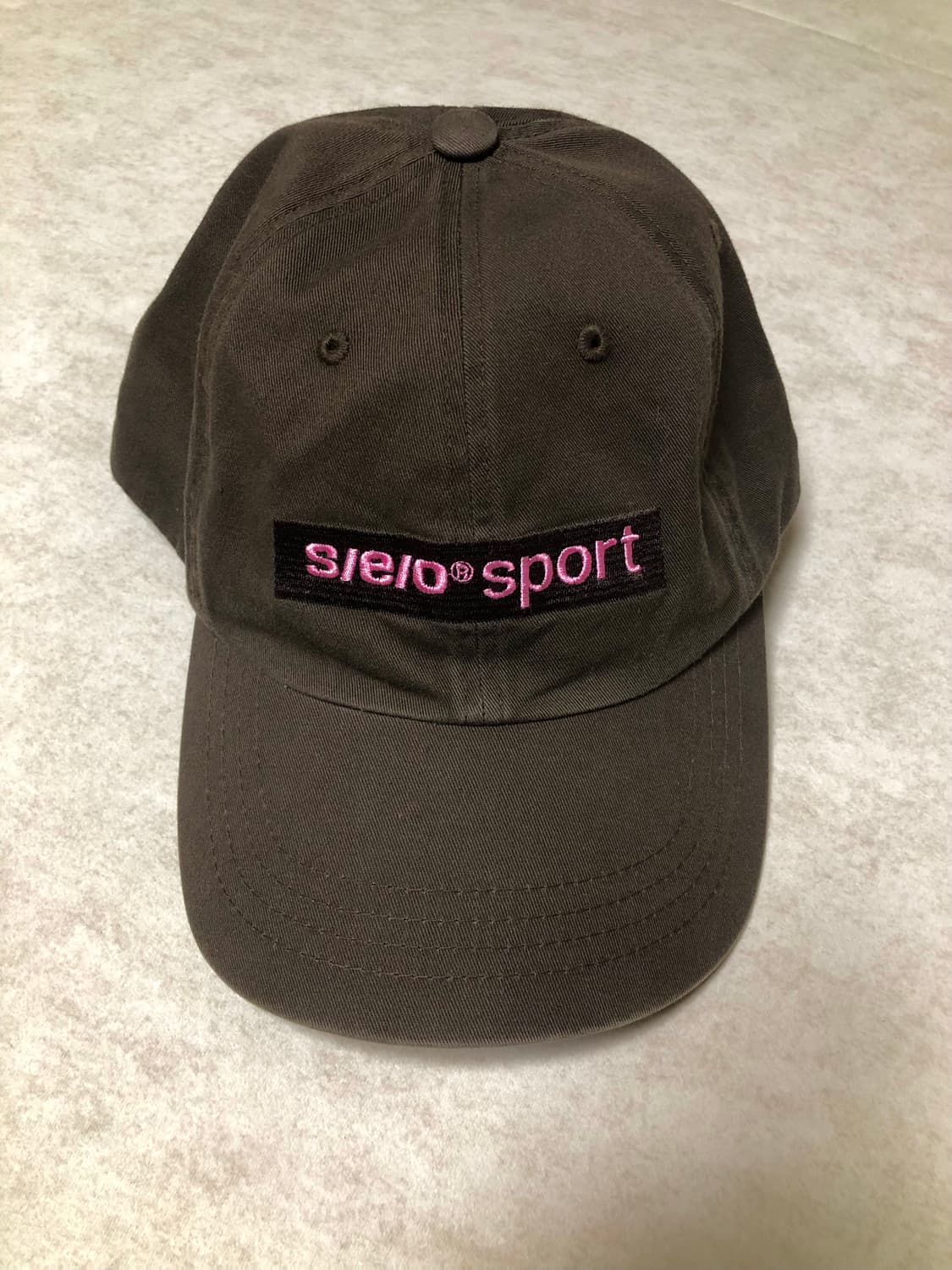 에스이오 볼캡 s/e/o SPORT CAP 브라운 상품이미지5