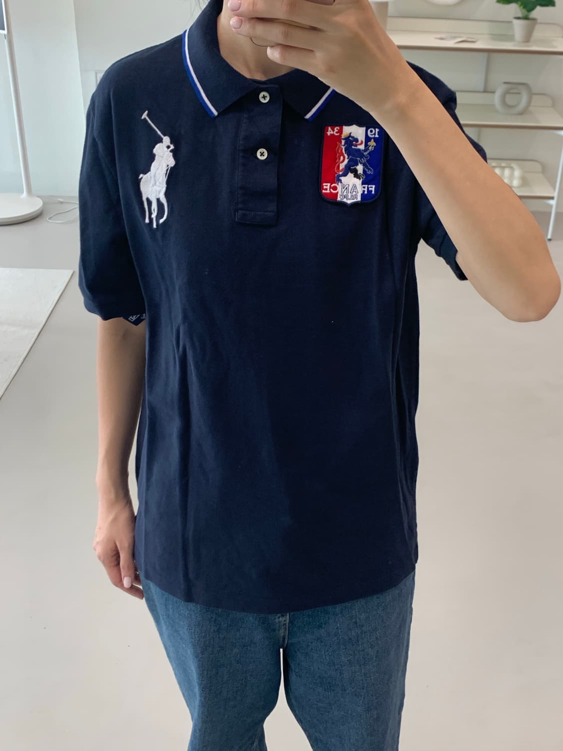폴로 랄프로렌 보이즈 프랑스 빅포니 폴로셔츠 XL(18-20) 상품이미지5