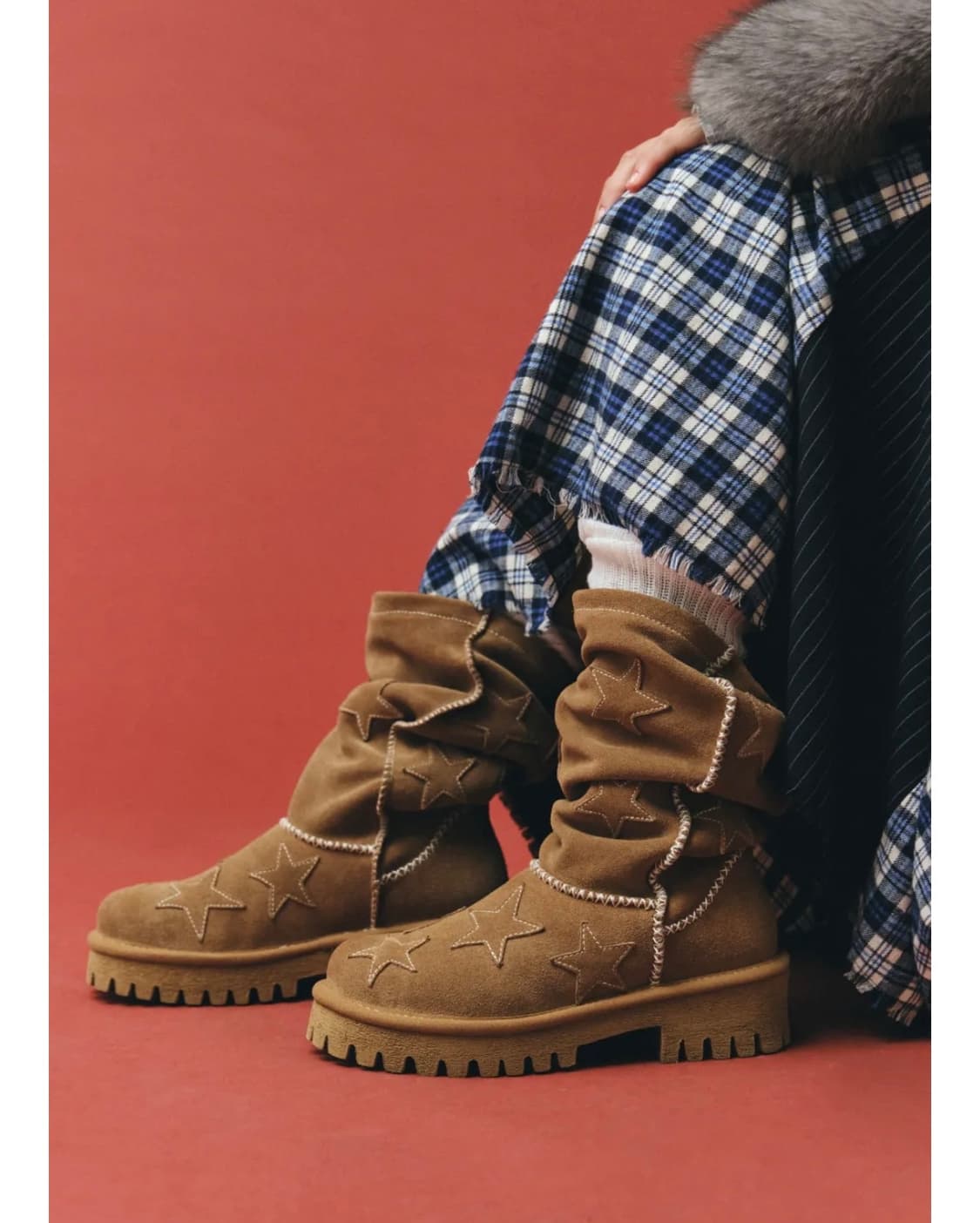 플리즈프로젝트 x 야세 노바 슬라우치 부츠 캐슈넛 카멜 m 상품이미지3