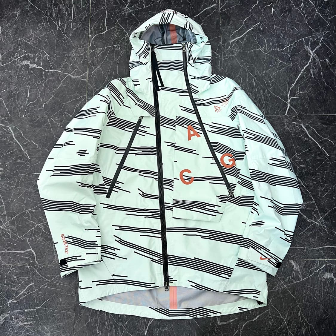 나이키 ACG 알파인 AOP 고어텍스 자켓 민트 상품이미지1
