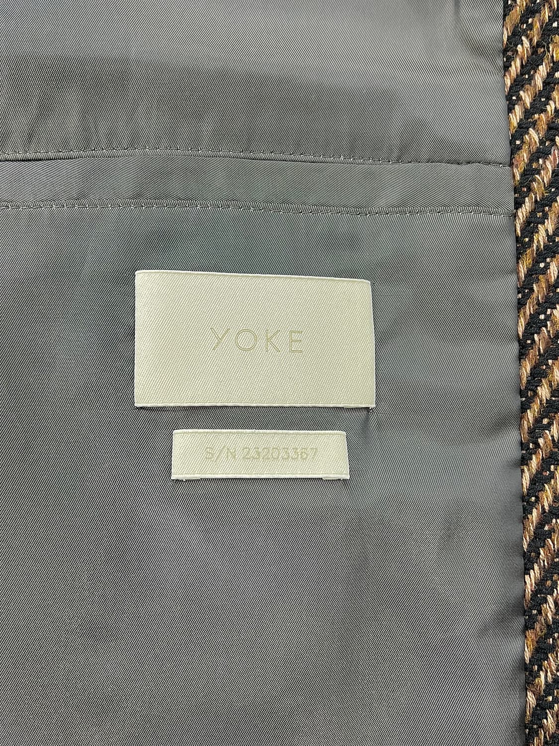 요크 23aw 프론트 하이넥 멀티 집 블루종 자켓 상품이미지8