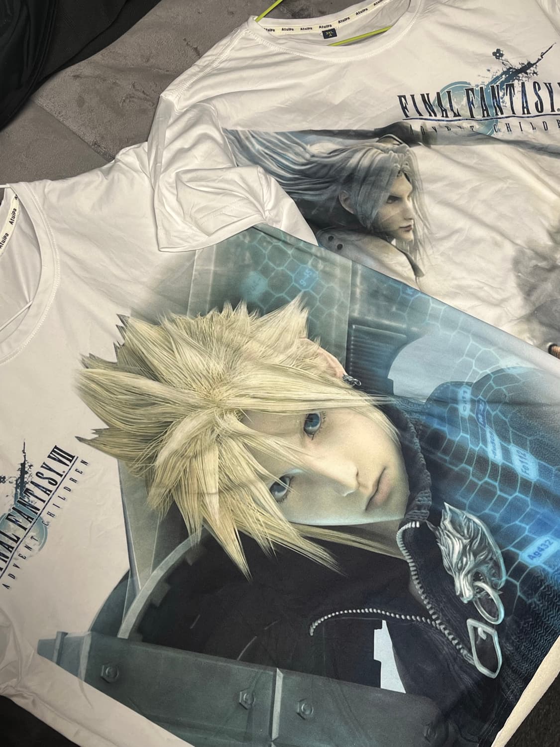 "Final FantasyVII" graphic T shirt 상품이미지4