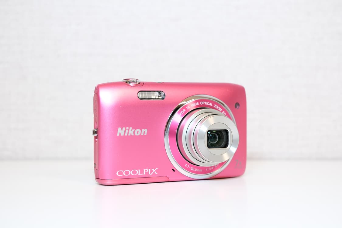 니콘 쿨픽스 S3500 빈티지 디카 핑크 상품이미지3