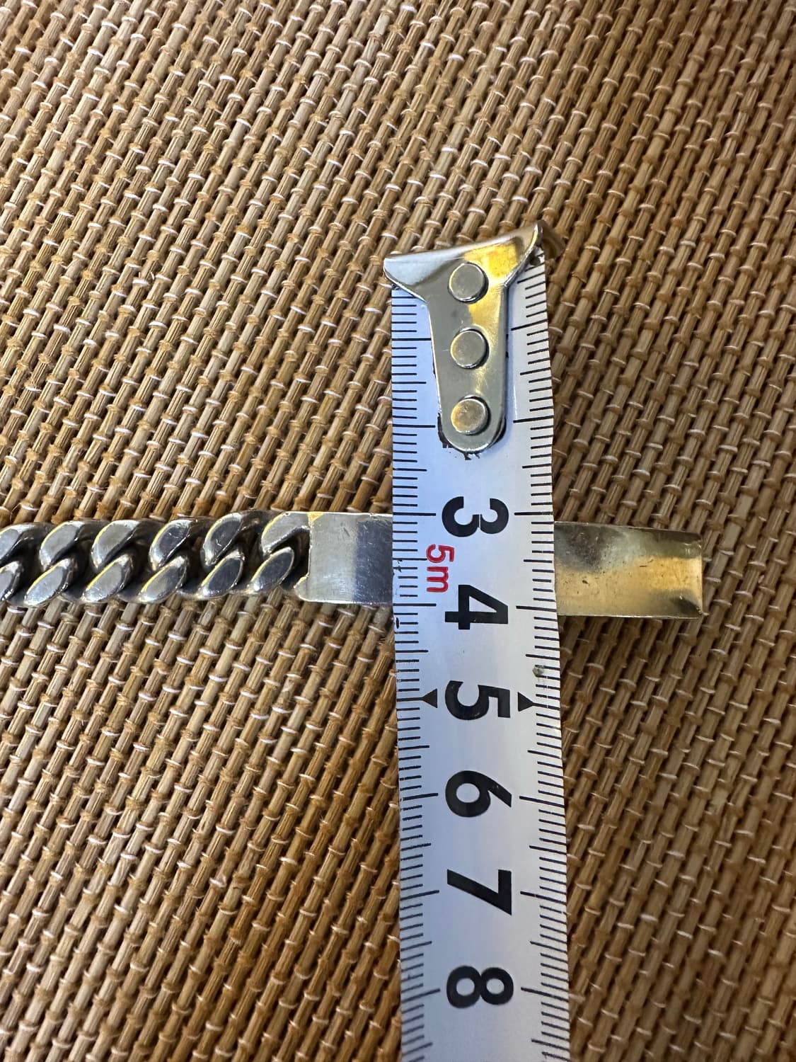 925실버 남자팔찌 베벨로 상품이미지8