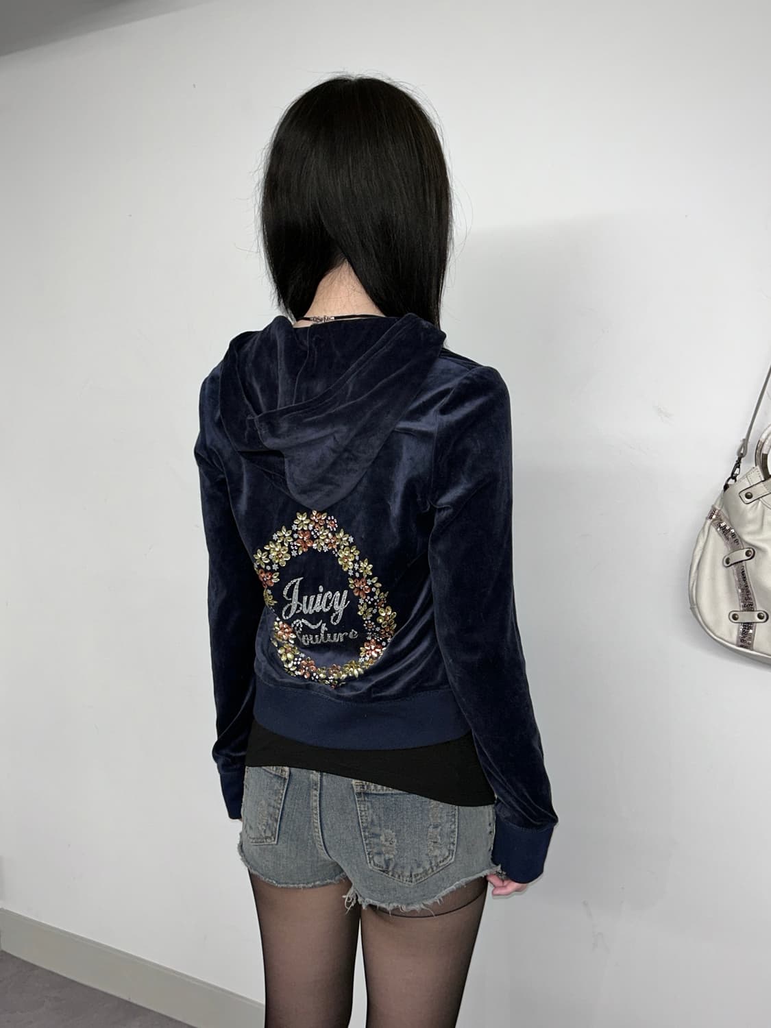 Juicy Couture Velour Zip Hoodie 상품이미지4