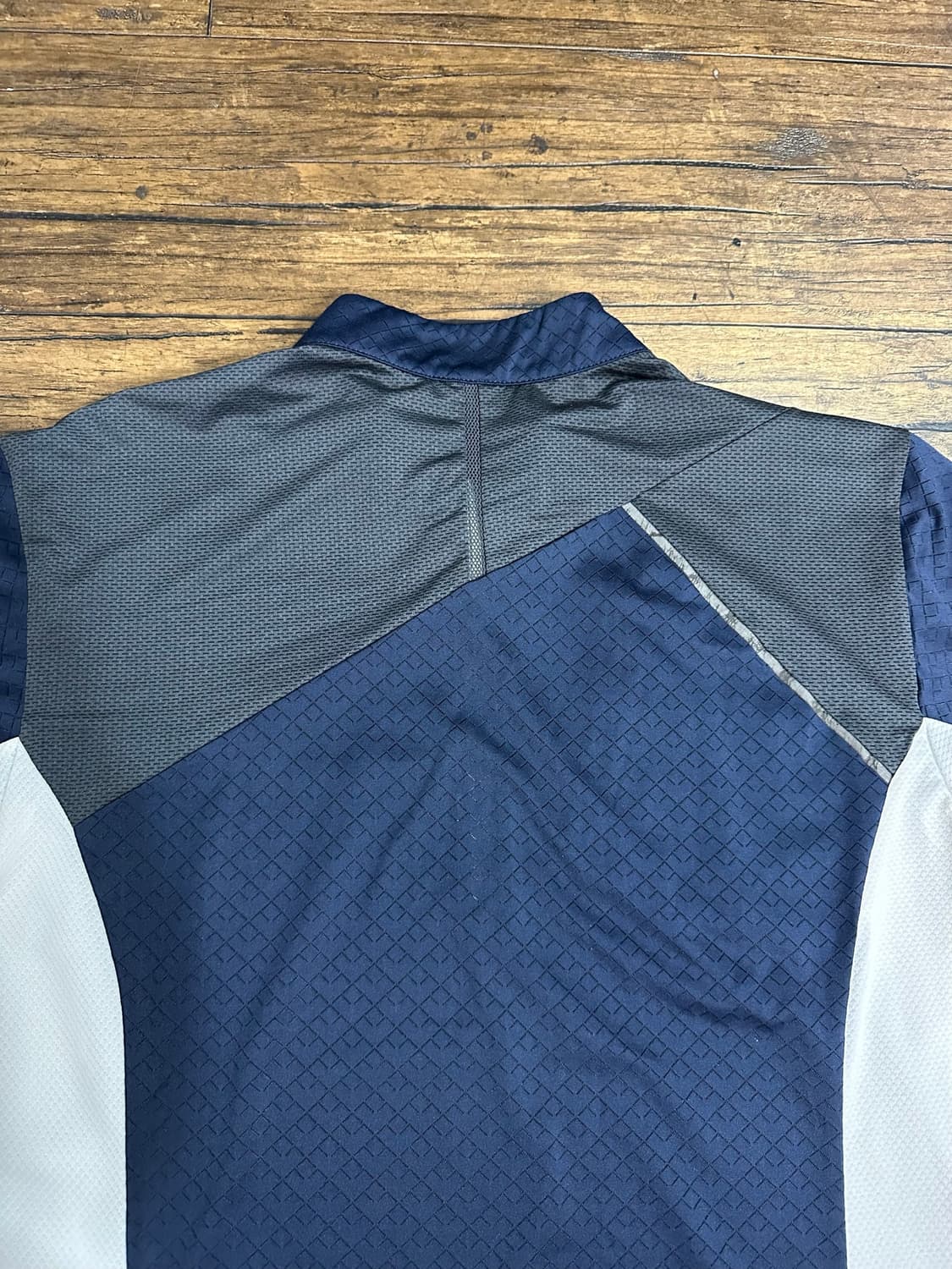 아이더 EIDER 반집업 기능성 아웃도어 반팔 티셔츠 XL 105 네이비 상품이미지5