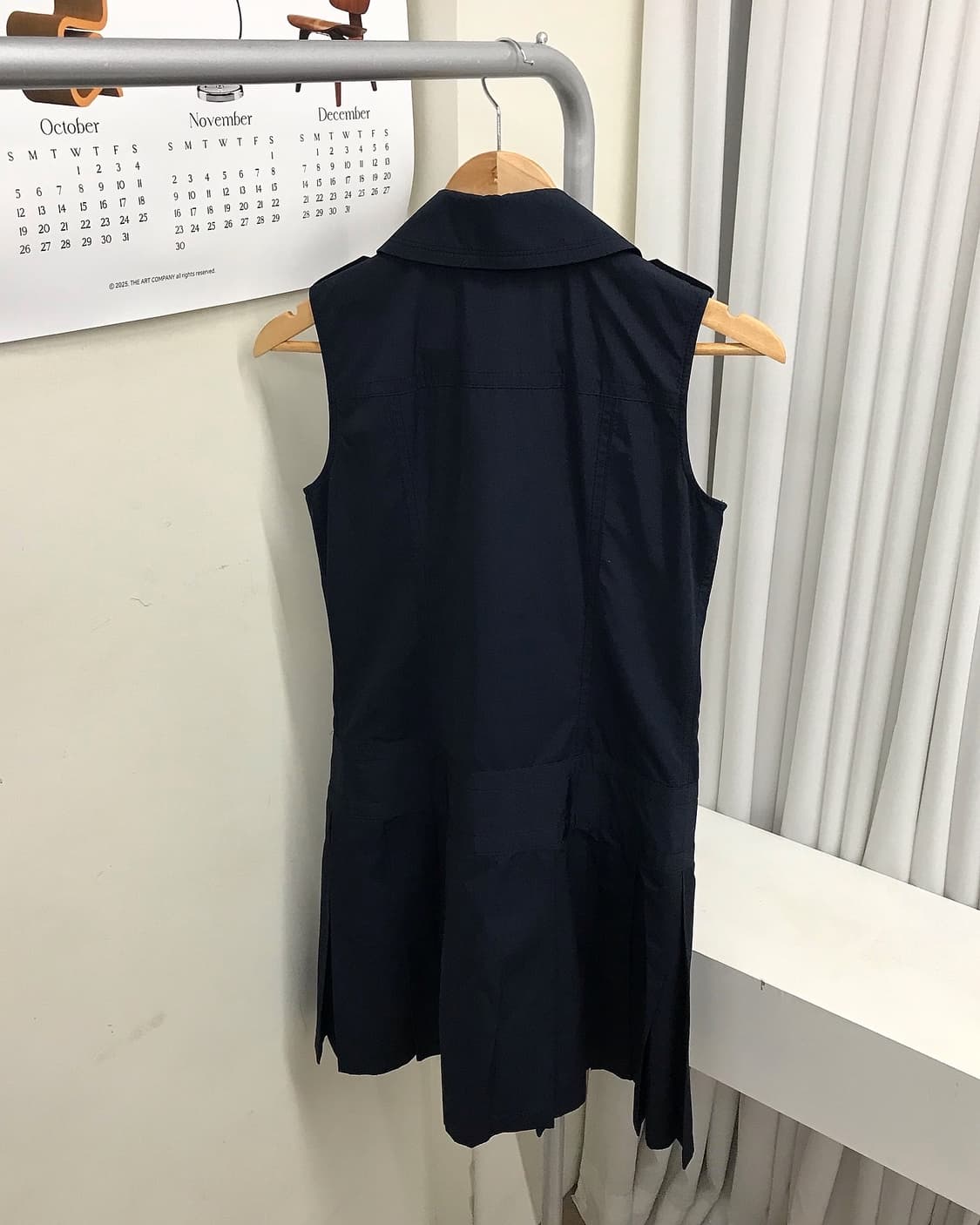 버버리 슬리브리스 원피스 자켓 상품이미지5