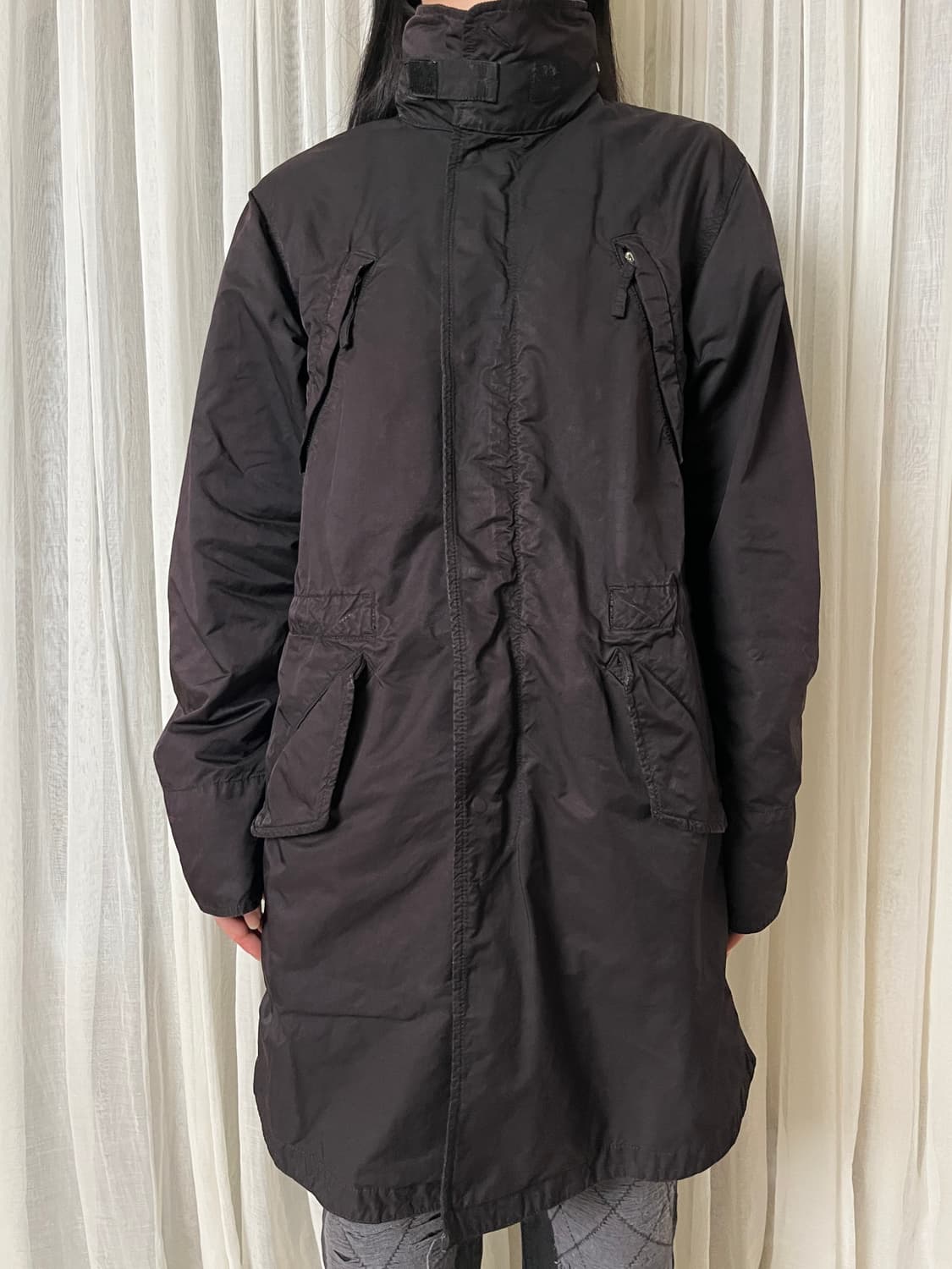 Y’s x Aspesi 피쉬테일 파카 요지야마모토 모즈코트 m-51 상품이미지8